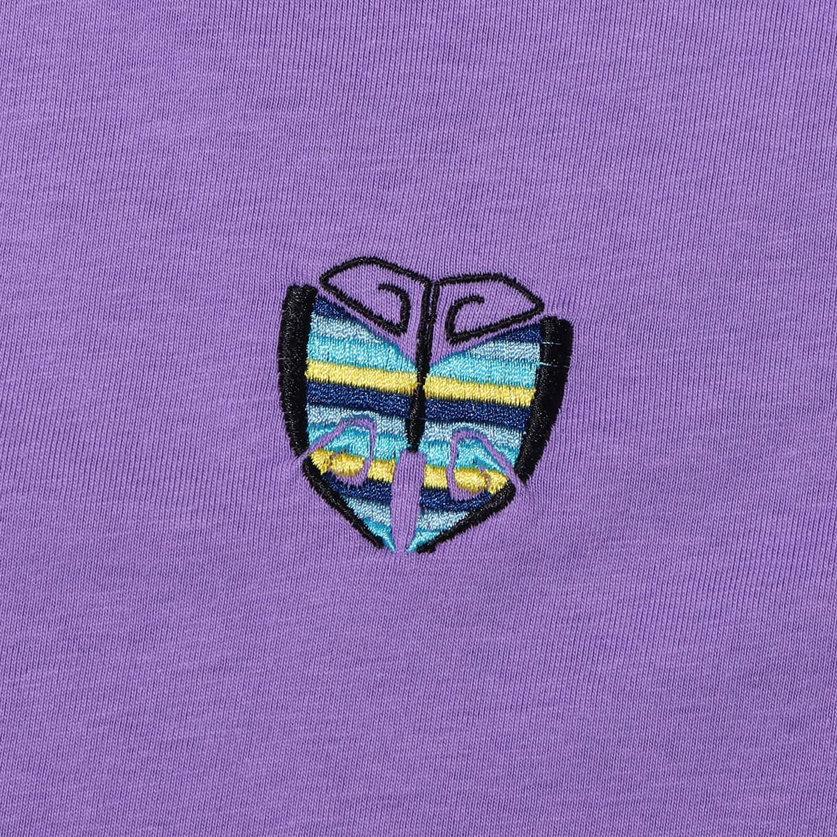 ANNA SUI Archive バタフライ刺繍 チビT PURPLE 22SU-Iの画像