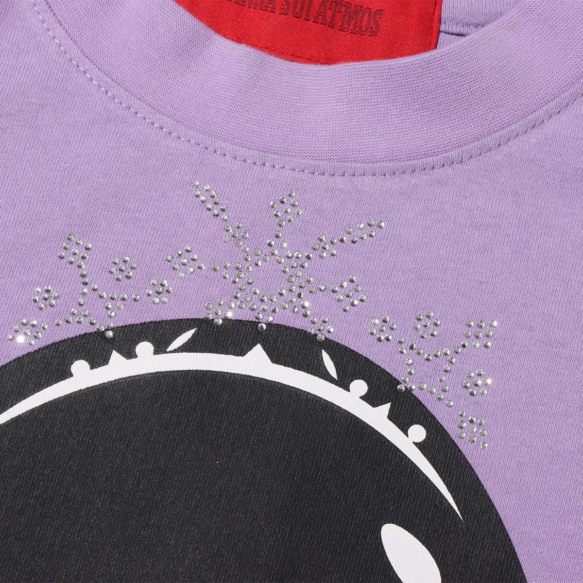 ANNA SUI ATMOS アストロアナTshirt PURPLEの画像