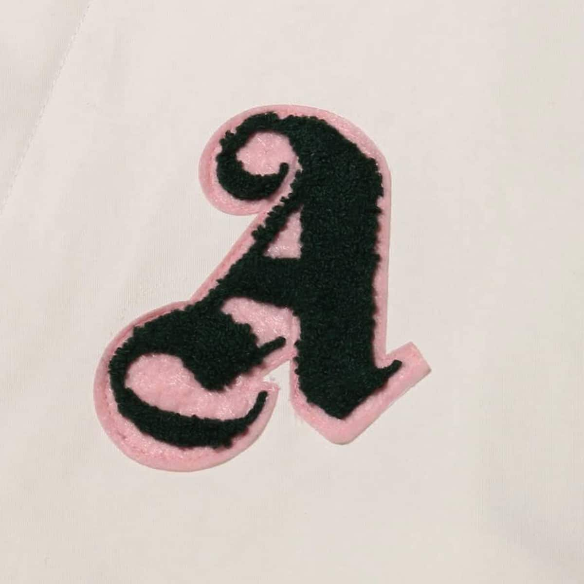 atmos pink サガラワッペンレーシングジャケット WHITE 22SP-I