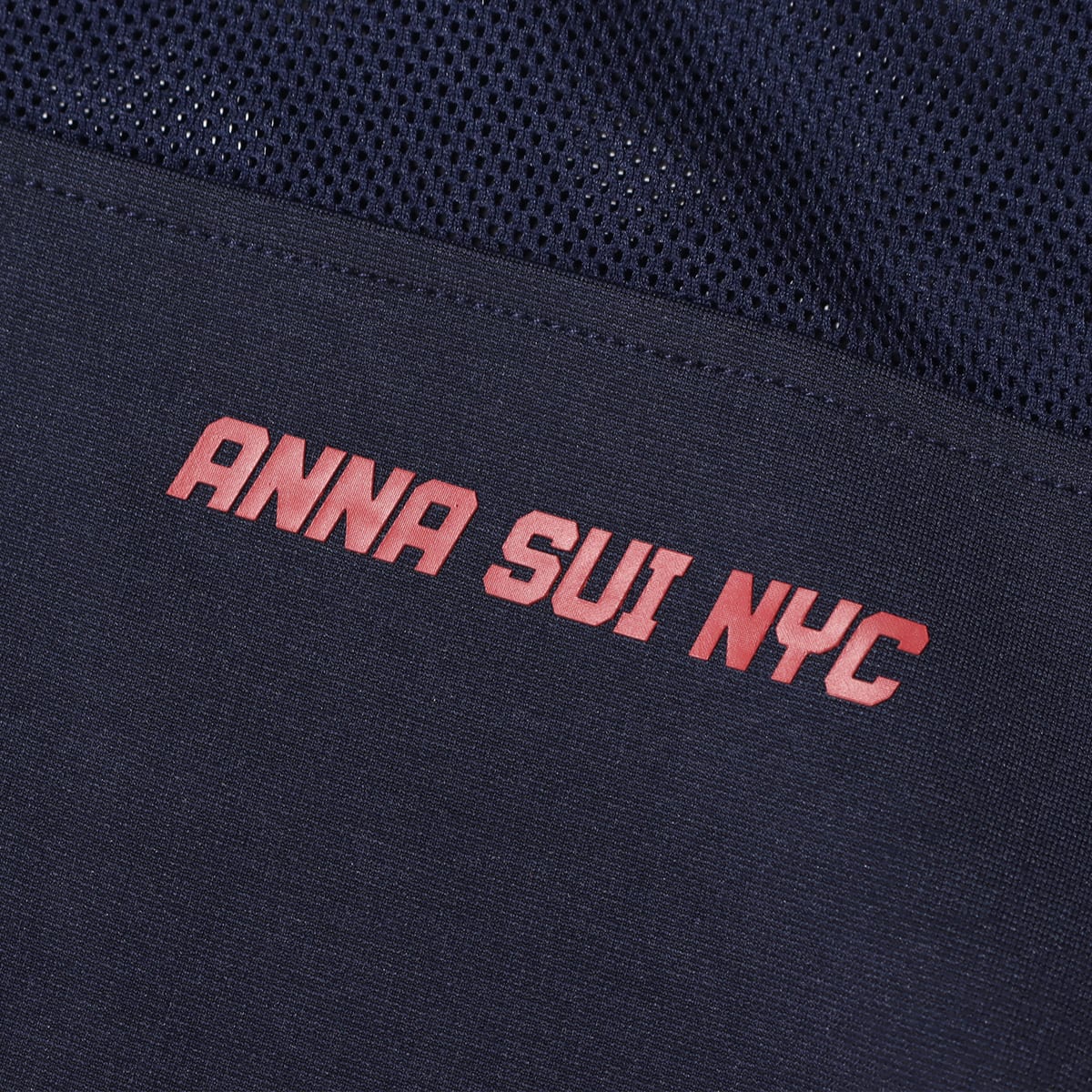 ANNA SUI NYC レトロ スポーツ セットアップ ジャンパー NAVY 23SU-I