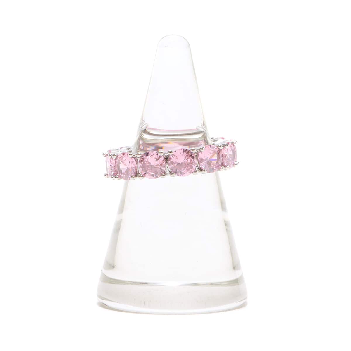 atmos pink ビジューリング SILVERの画像