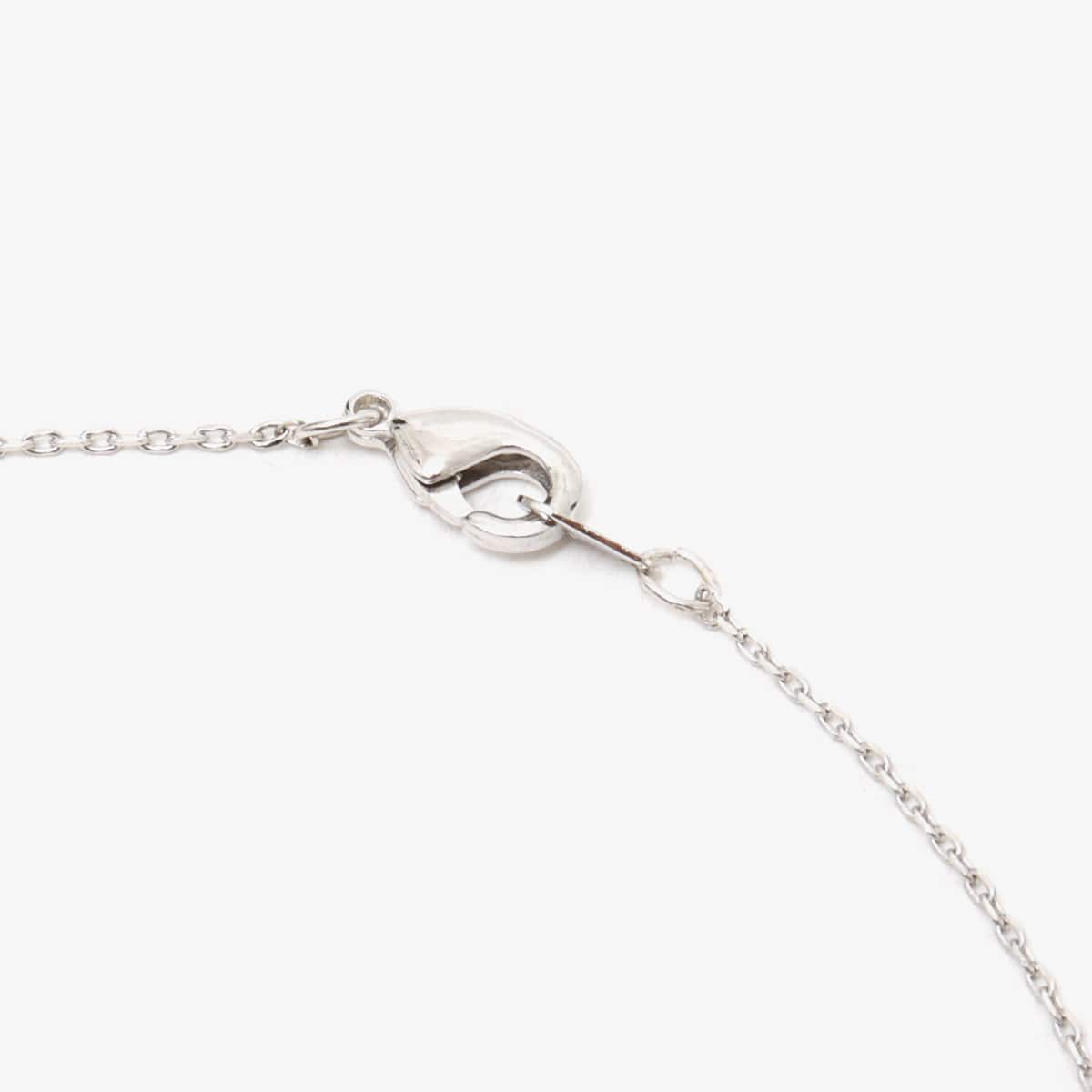 atmos pink Heart Necklace SILVER の画像
