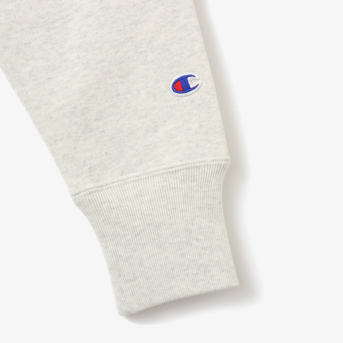 Champion x atmos pink REVERSE WEAVE Crew Neck Sweatshirt OATMEAL の画像