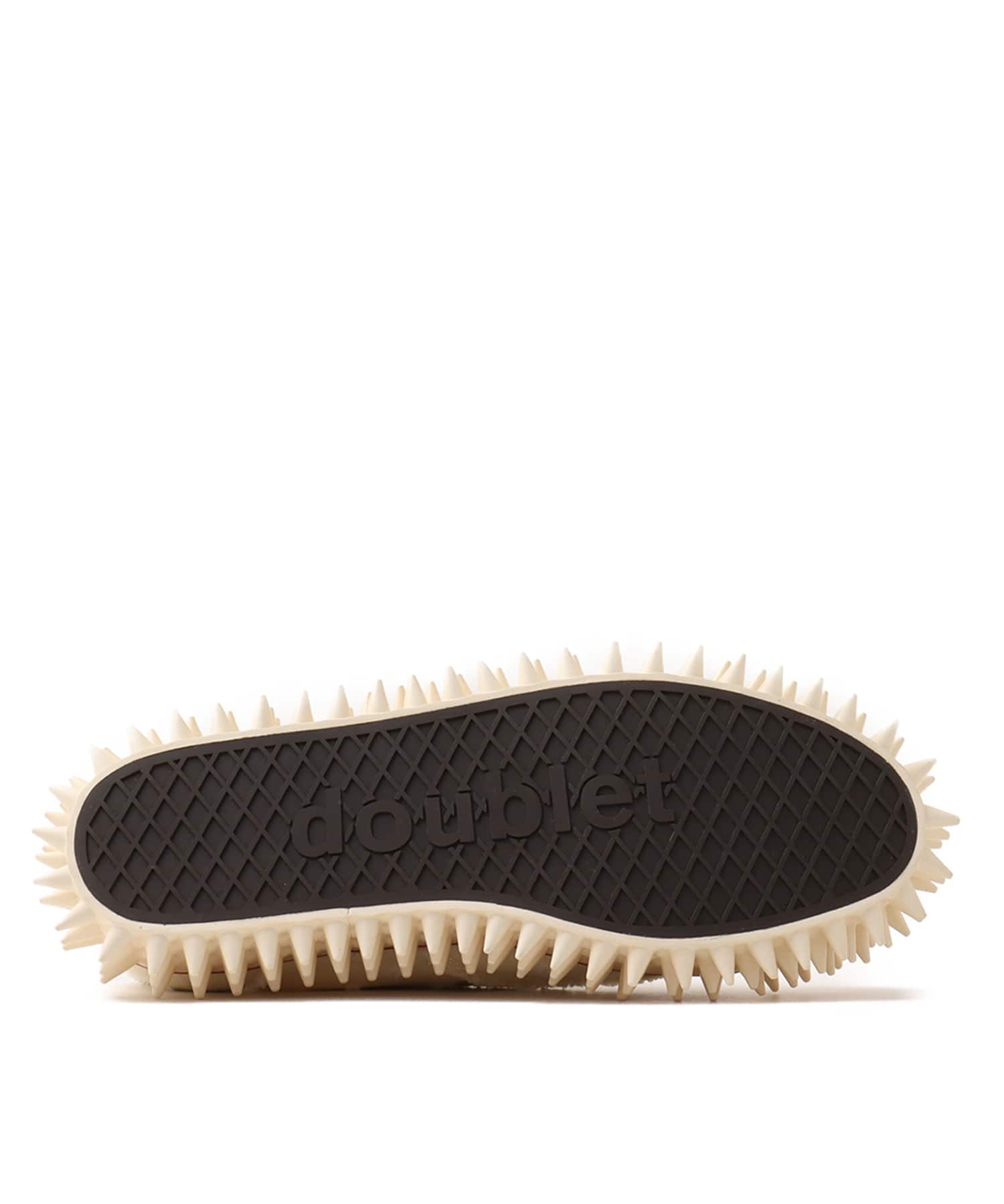 doublet SPIKY CANVAS SNEAKER IVORYの画像