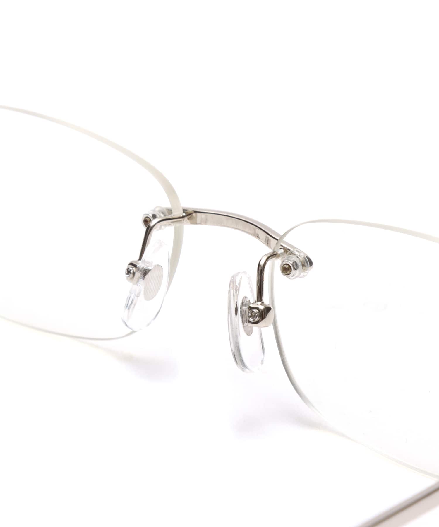 atmos pink Rimless Glasses SILVERの画像