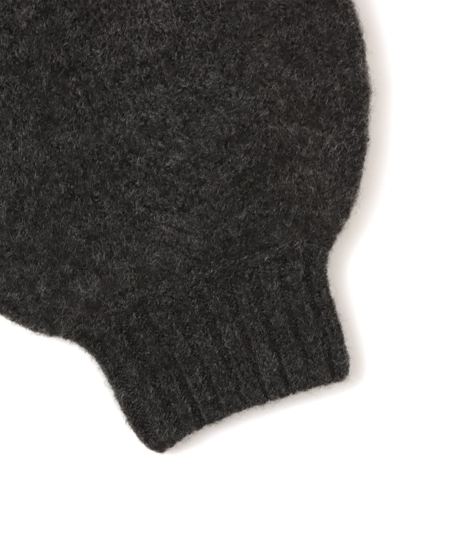 atmos pink  Logo Crew Knit Tops BLACKの画像