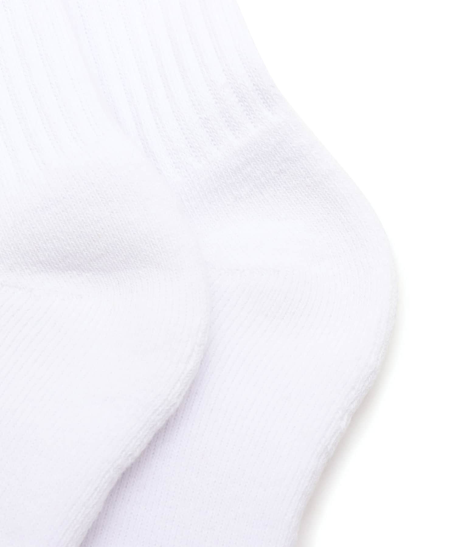 MARIA SAKURAI x atmos pink Rib Socks WHITEの画像