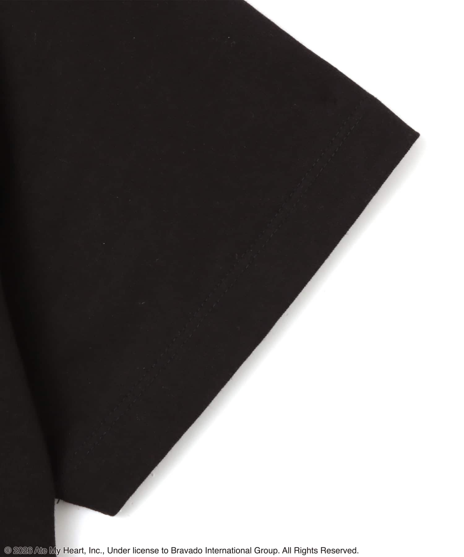 atmos pink x LADY GAGA "Chromatica" T-shirt BLACKの画像