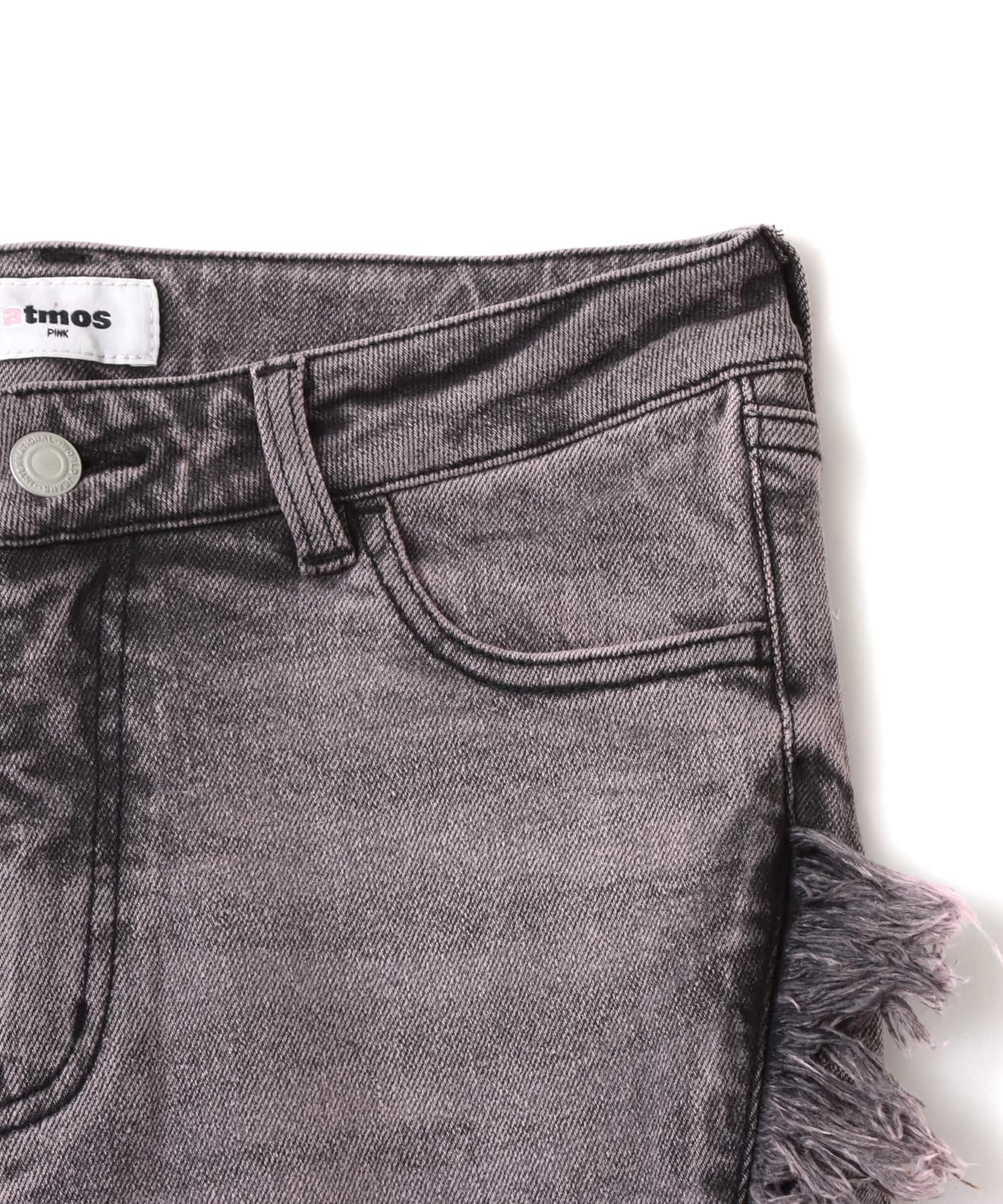 atmos pink Flare Denim Pants PINKの画像