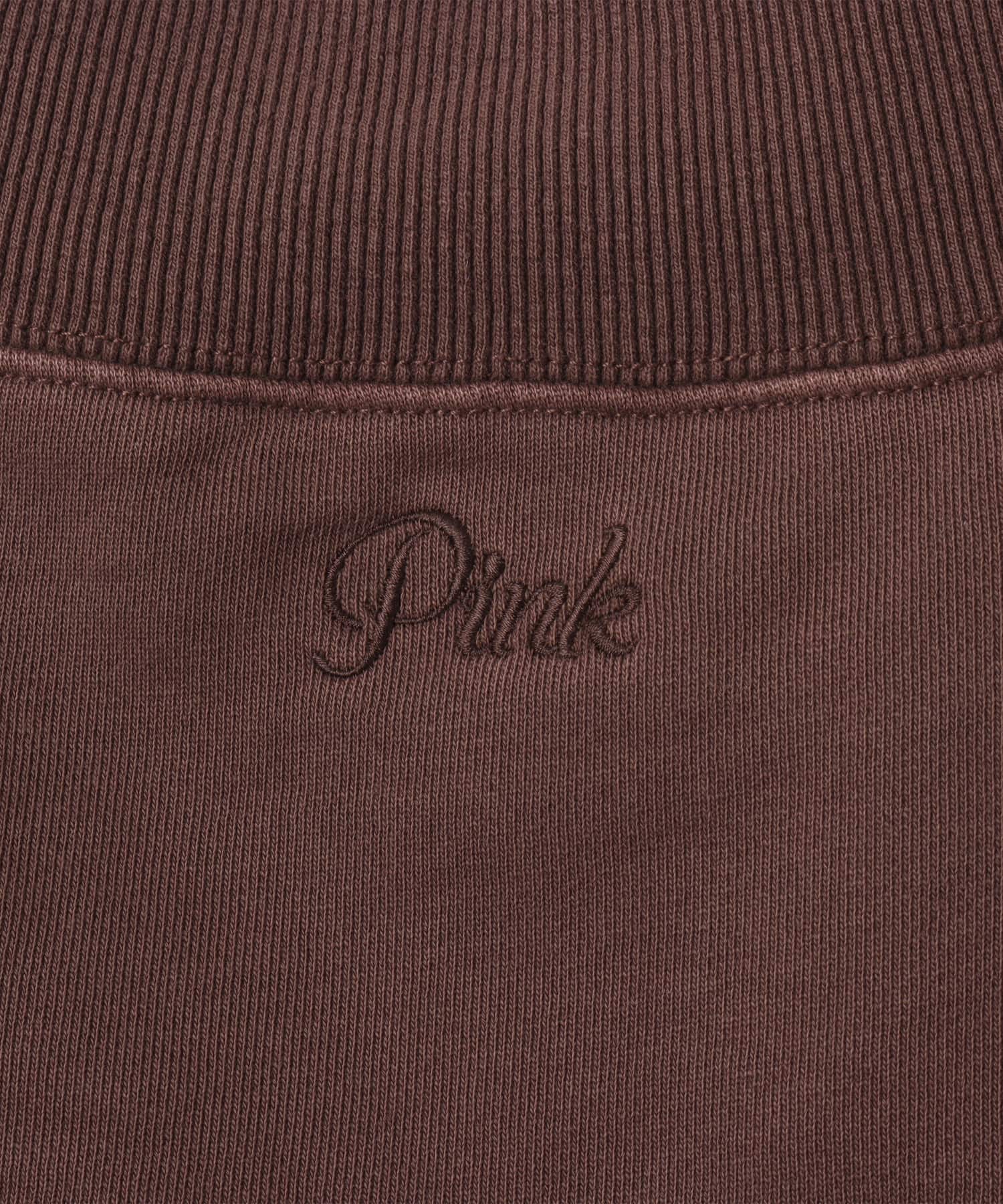 atmos pink Off-shoulder Sweat Top BROWNの画像