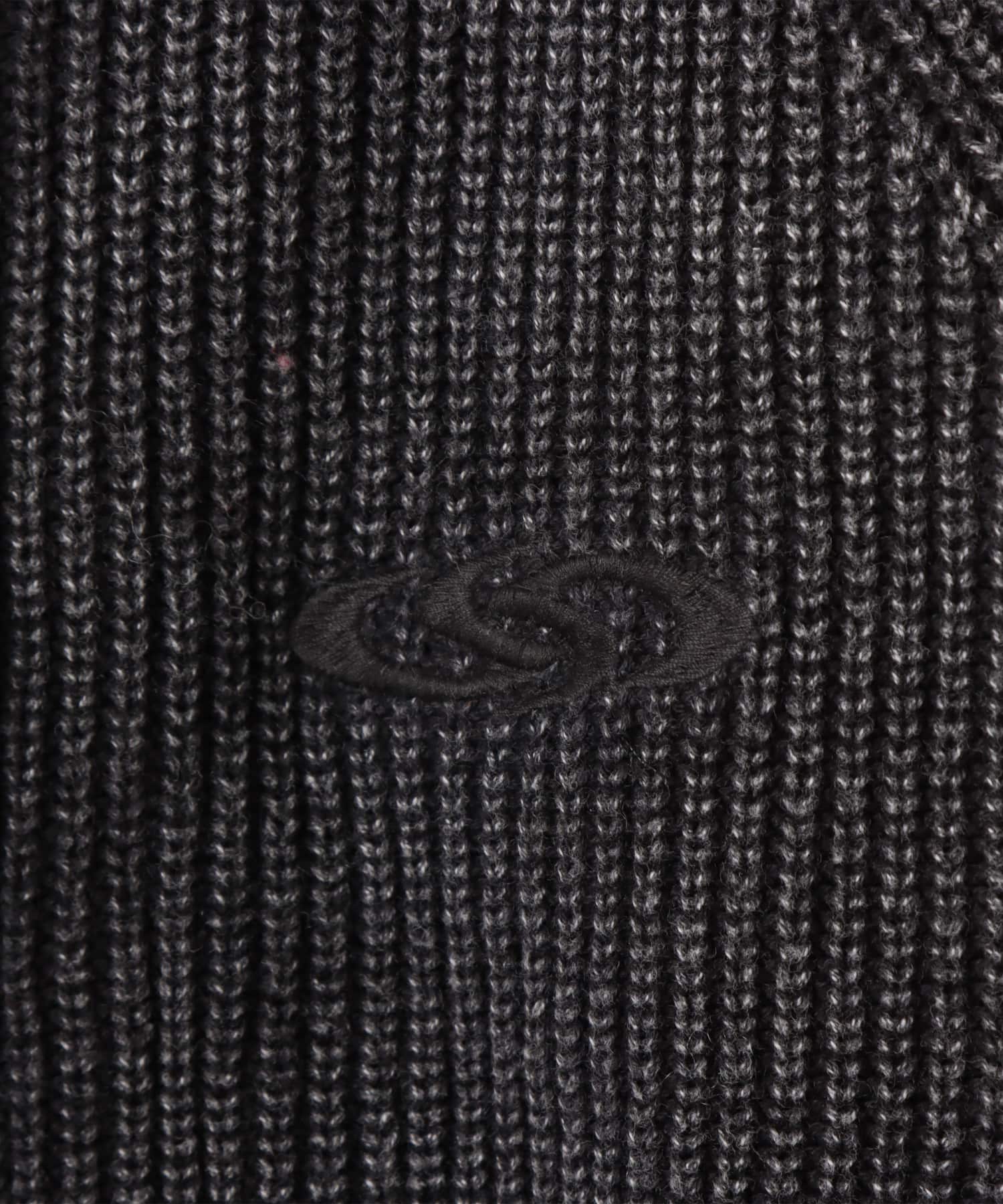 atmos pink Washed Zip Up Knit CHARCOALの画像