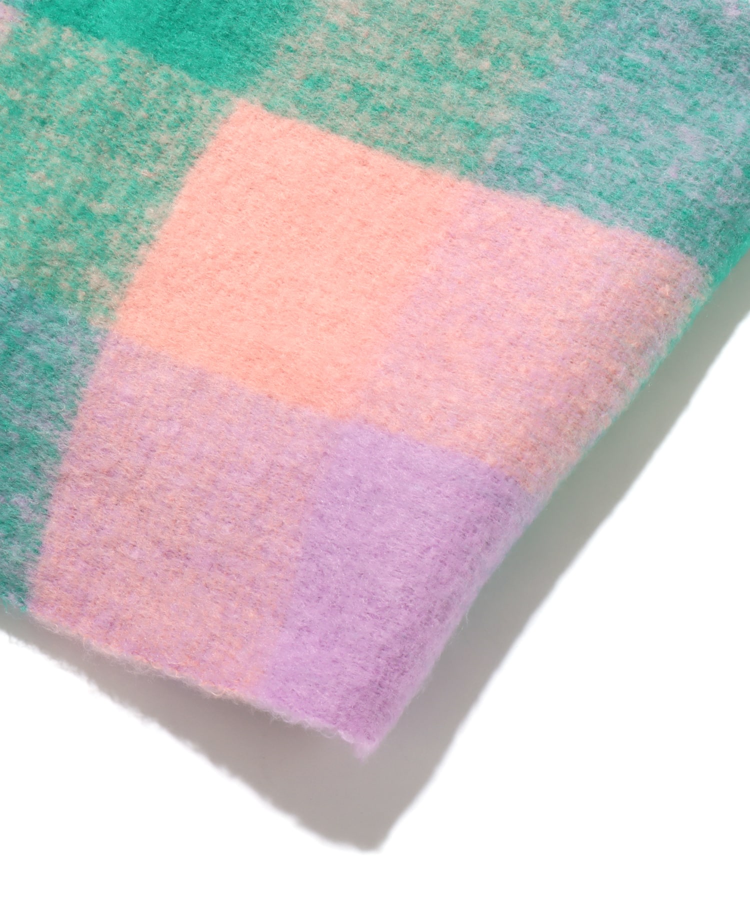 atmos pink Check Scarf PINKの画像