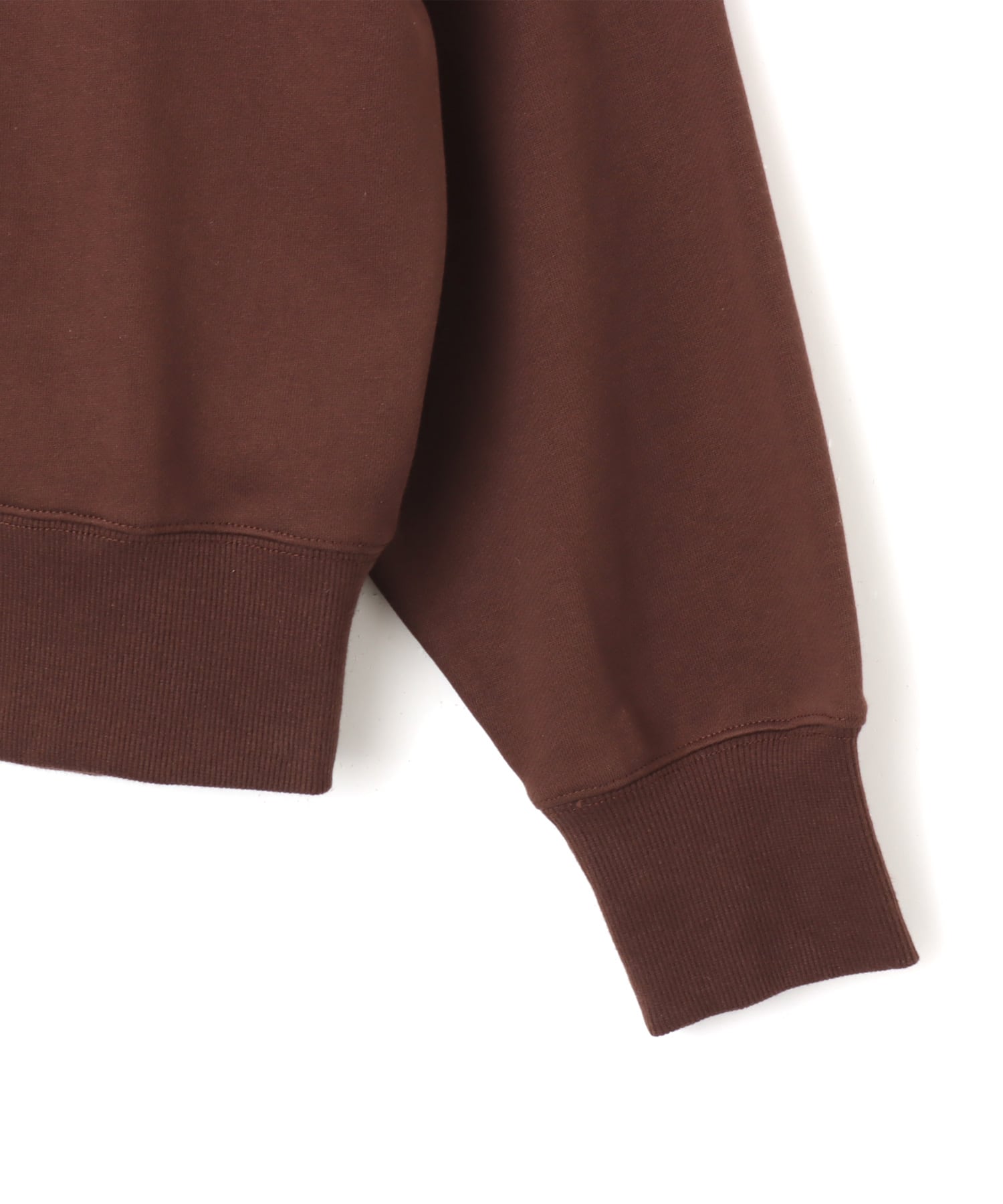 atmos pink College Logo Sweatshirt BROWNの画像