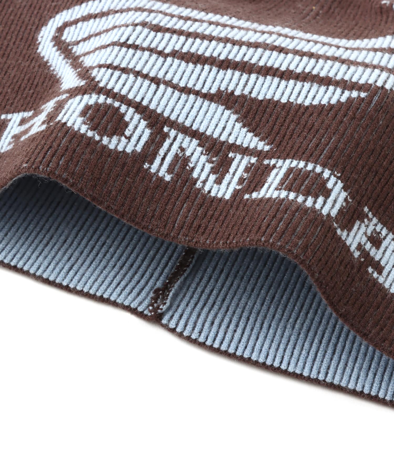 atmos pink x HONDA Logo Knit Beanie BROWNの画像