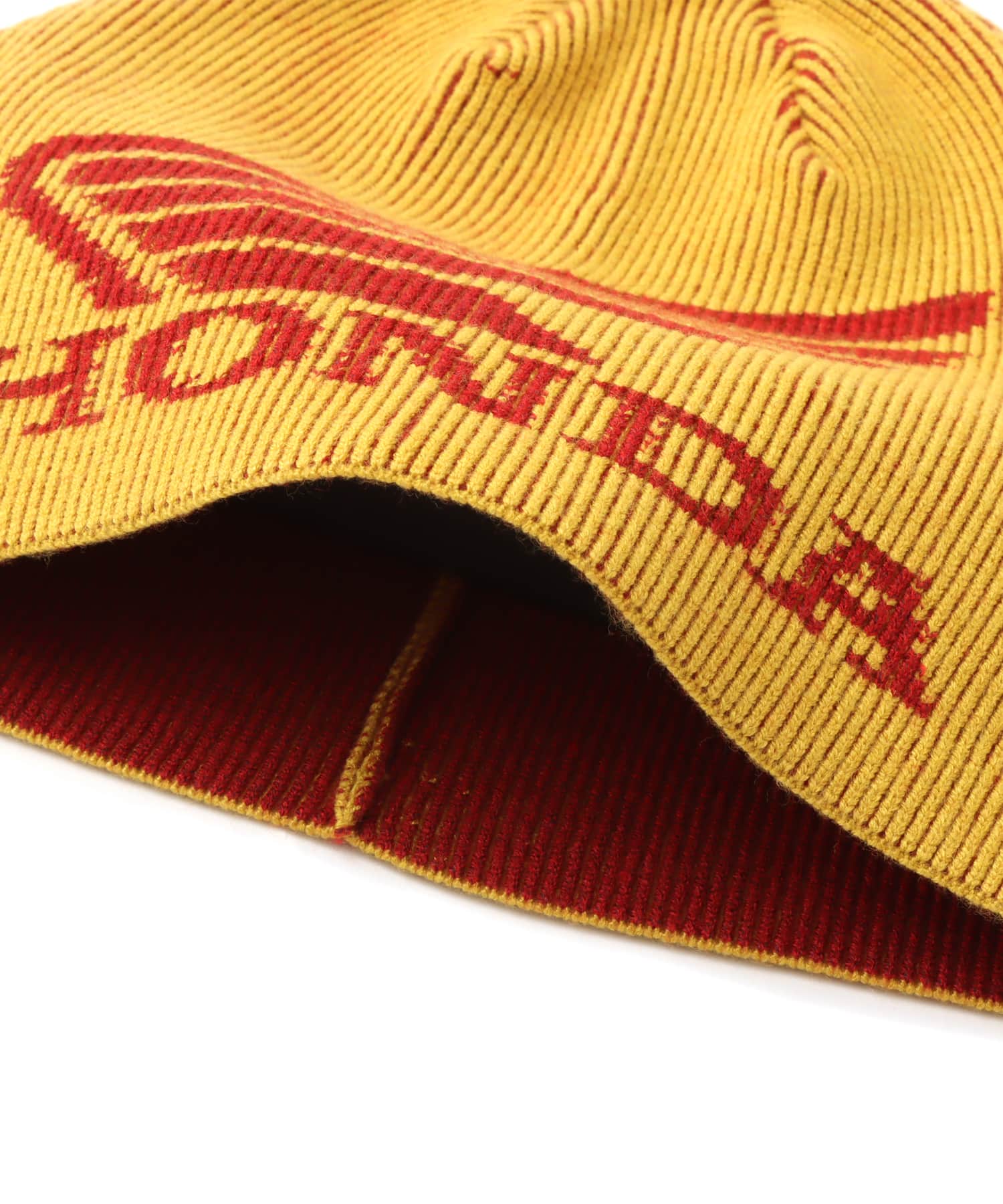 atmos pink x HONDA Logo Knit Beanie ORANGEの画像