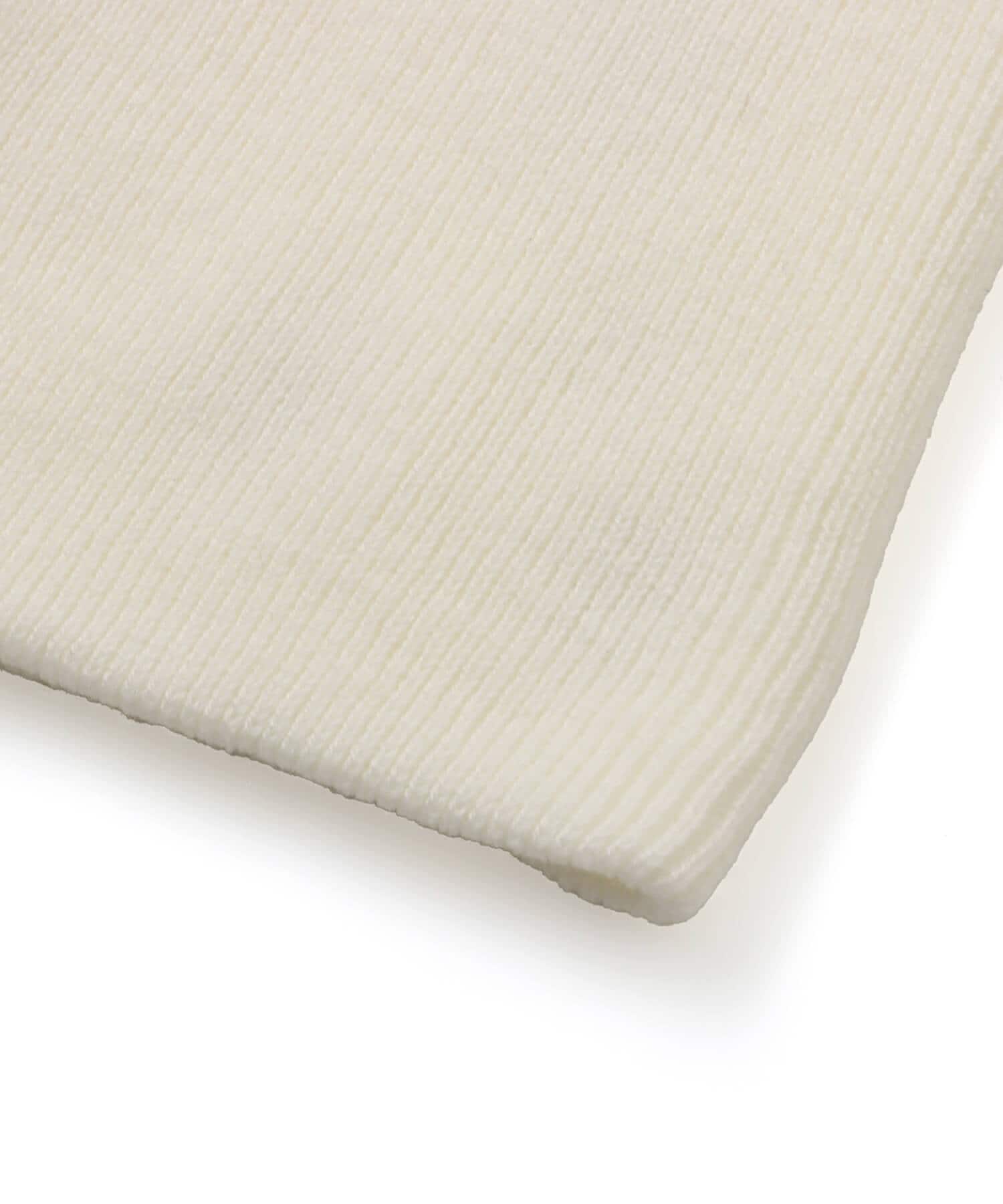 atmos pink Eyelet Beanie WHITEの画像