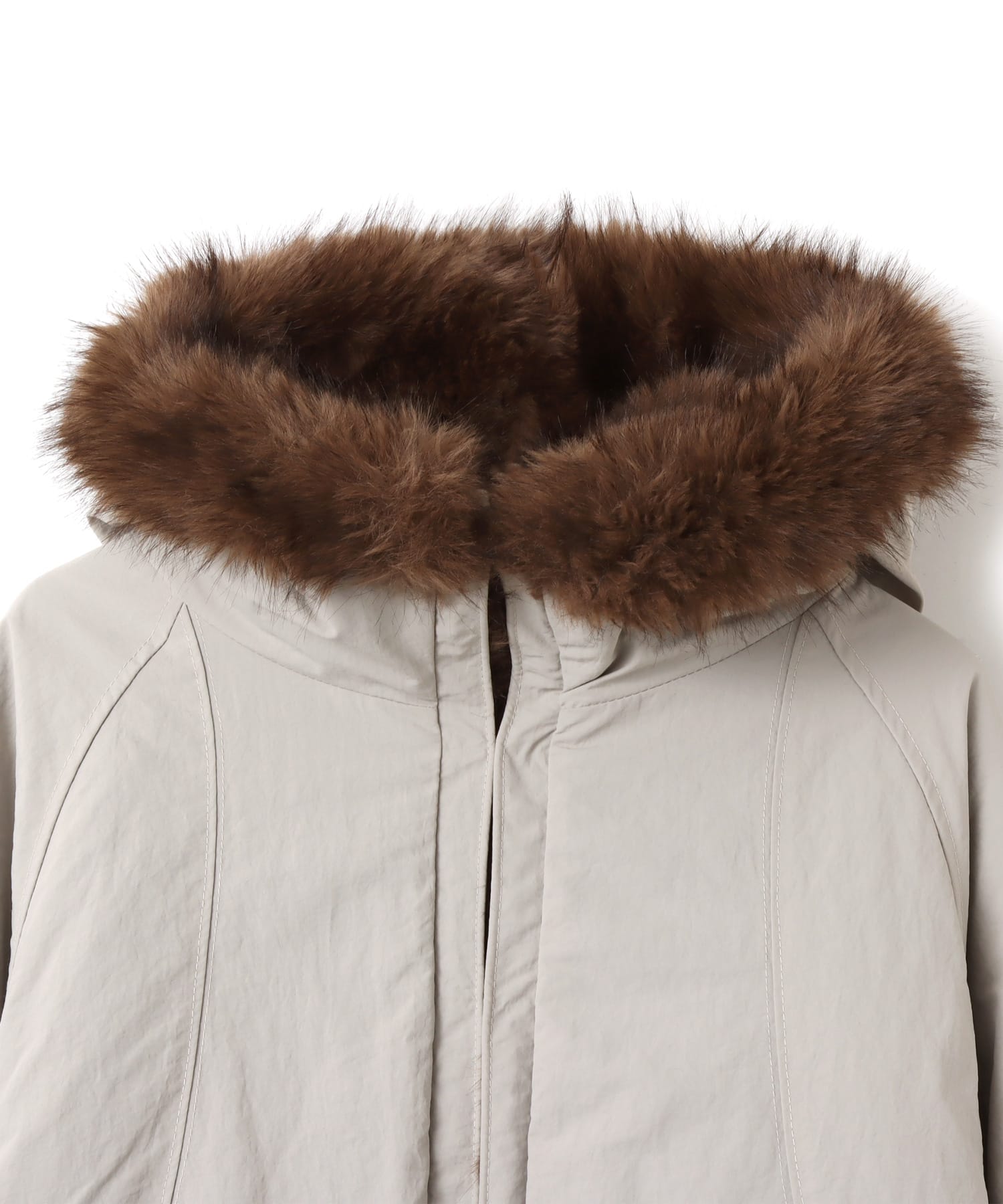 atmos pink Lining Fur Jacket GRAYの画像