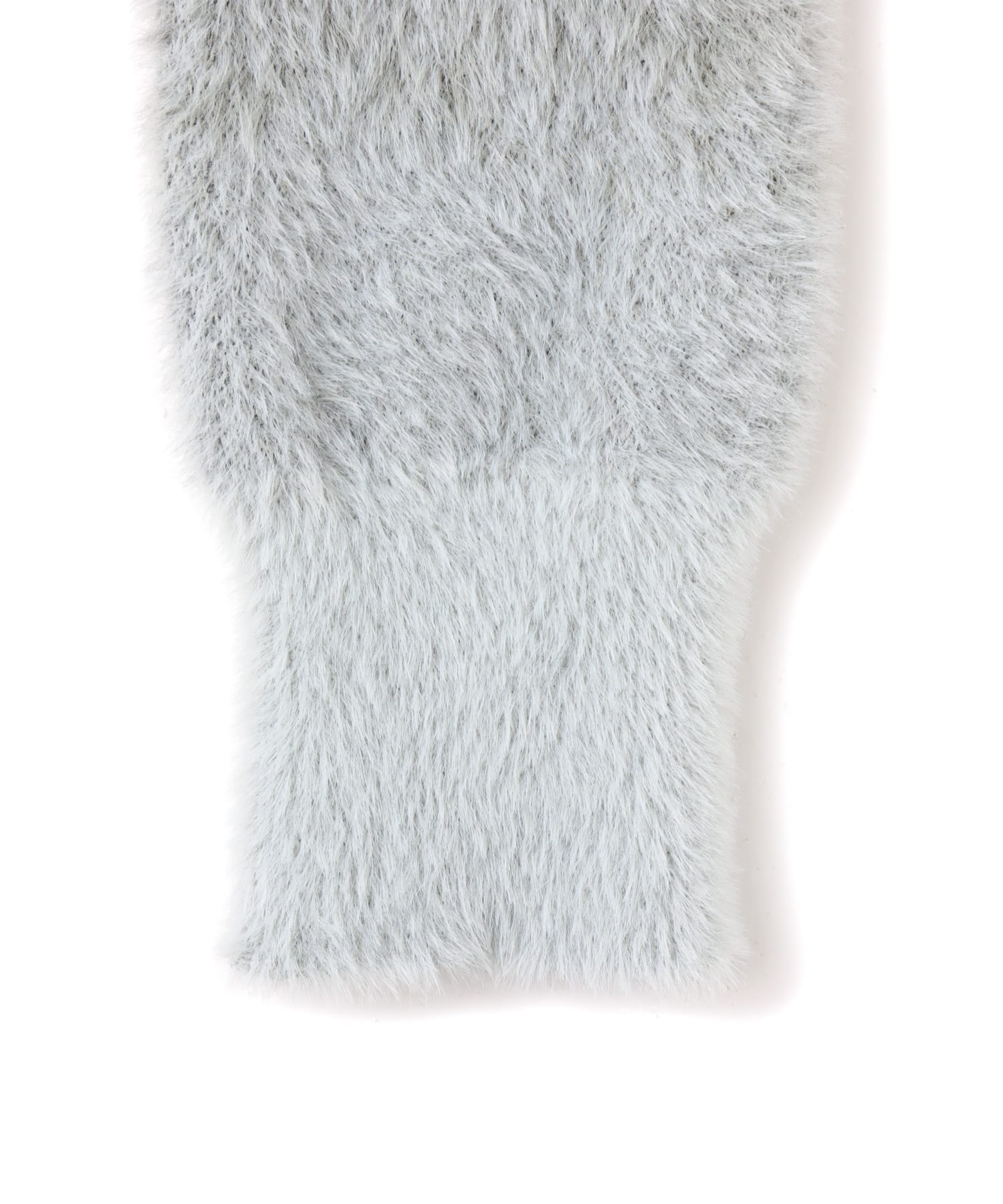 atmos pink Off Shoulder Knit Tops GRAYの画像