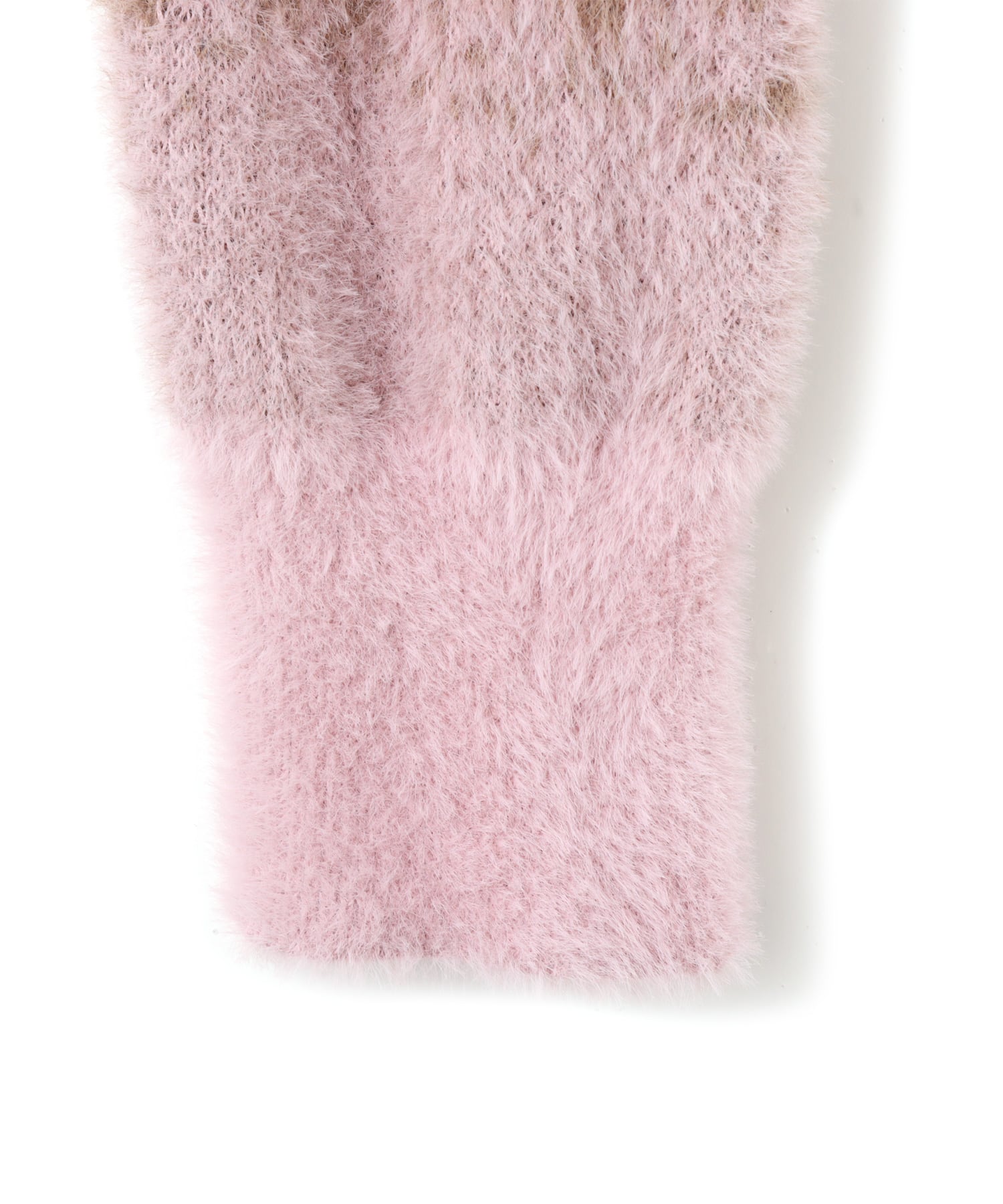 atmos pink Off Shoulder Knit Tops PINKの画像