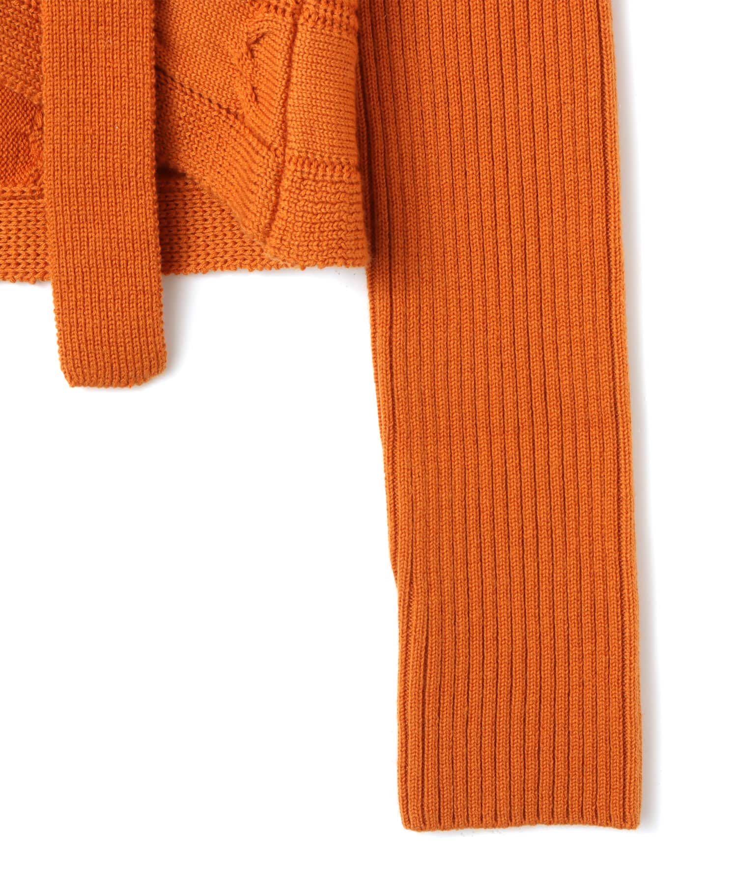atmos pink Cache-coeur Knit Tops ORANGEの画像