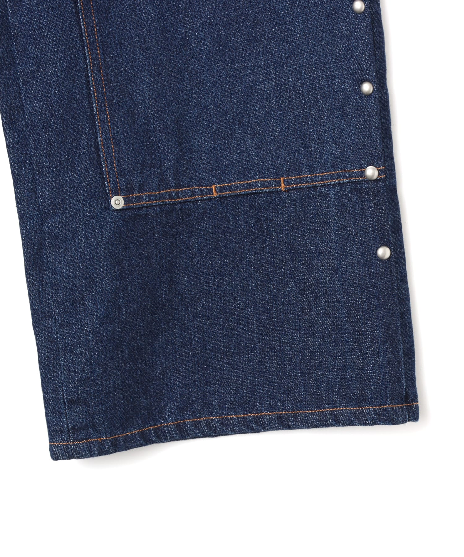 atmos pink Studs Denim Pants BLUEの画像