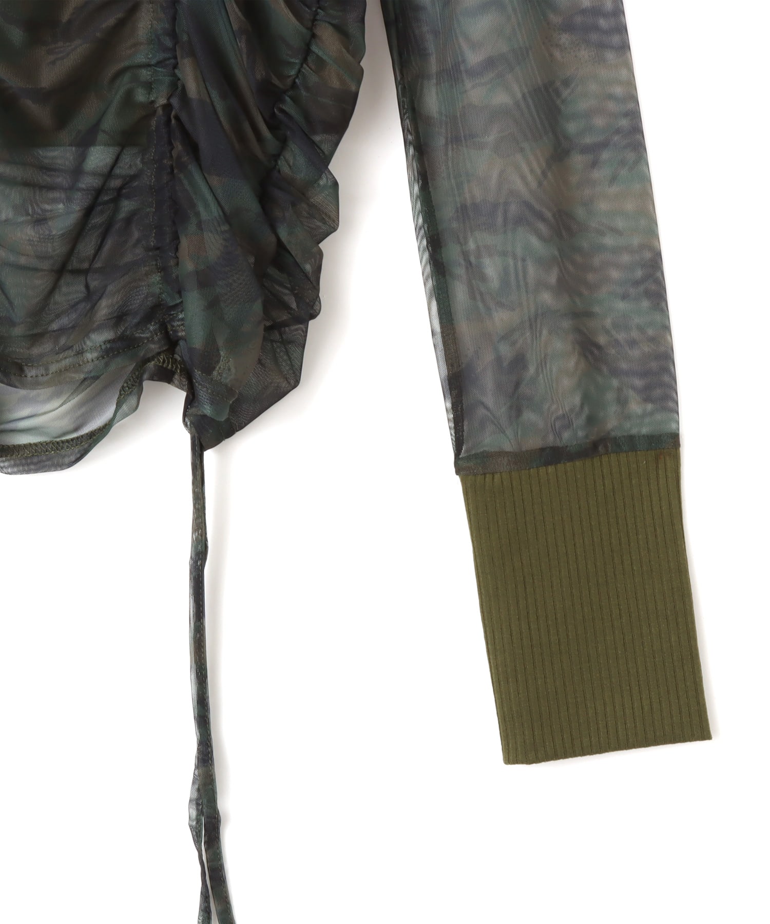 atmos pink See-through Layered LS T-shirt CAMOUFLAGEの画像