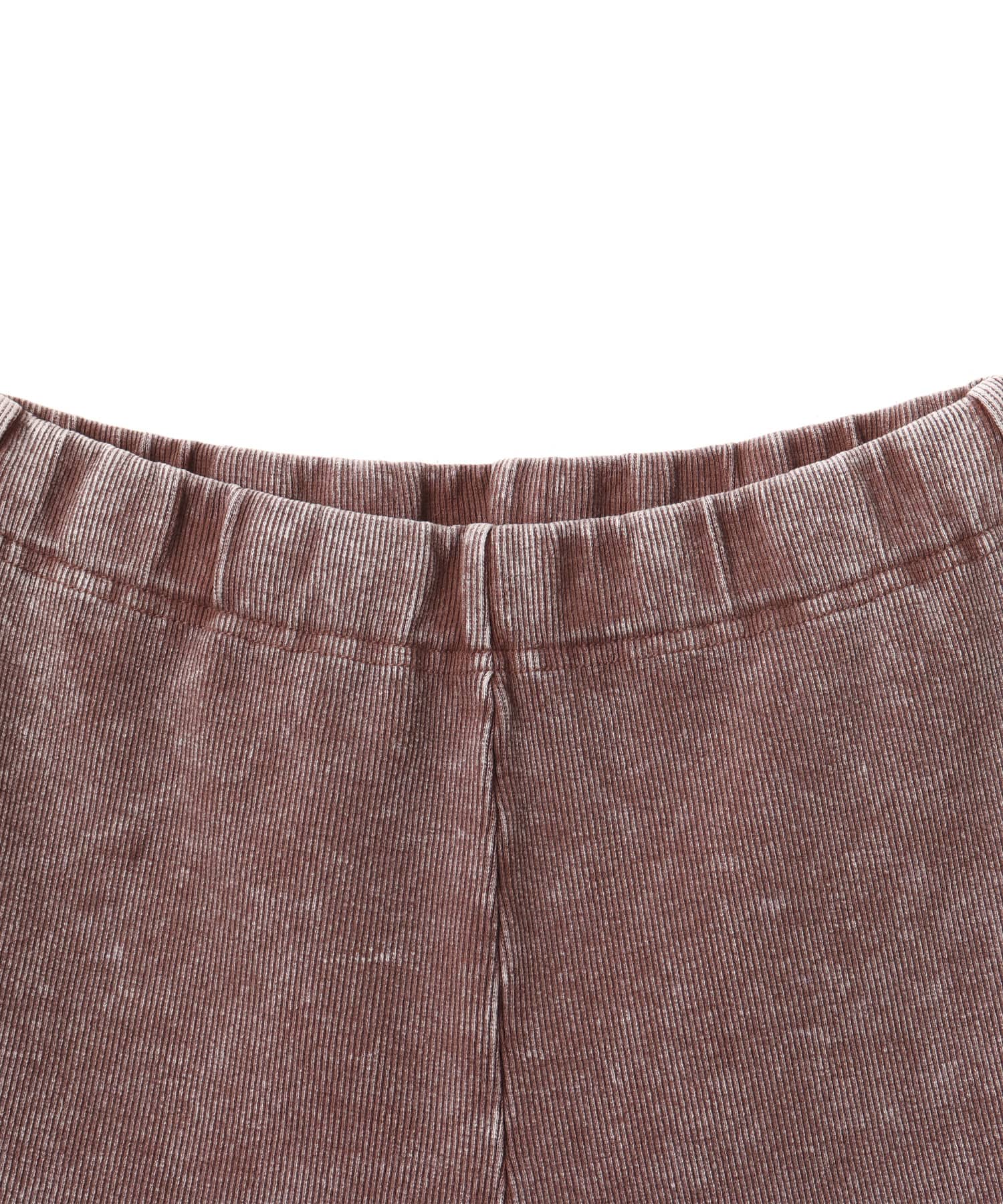 atmos pink Rib Spats BROWNの画像