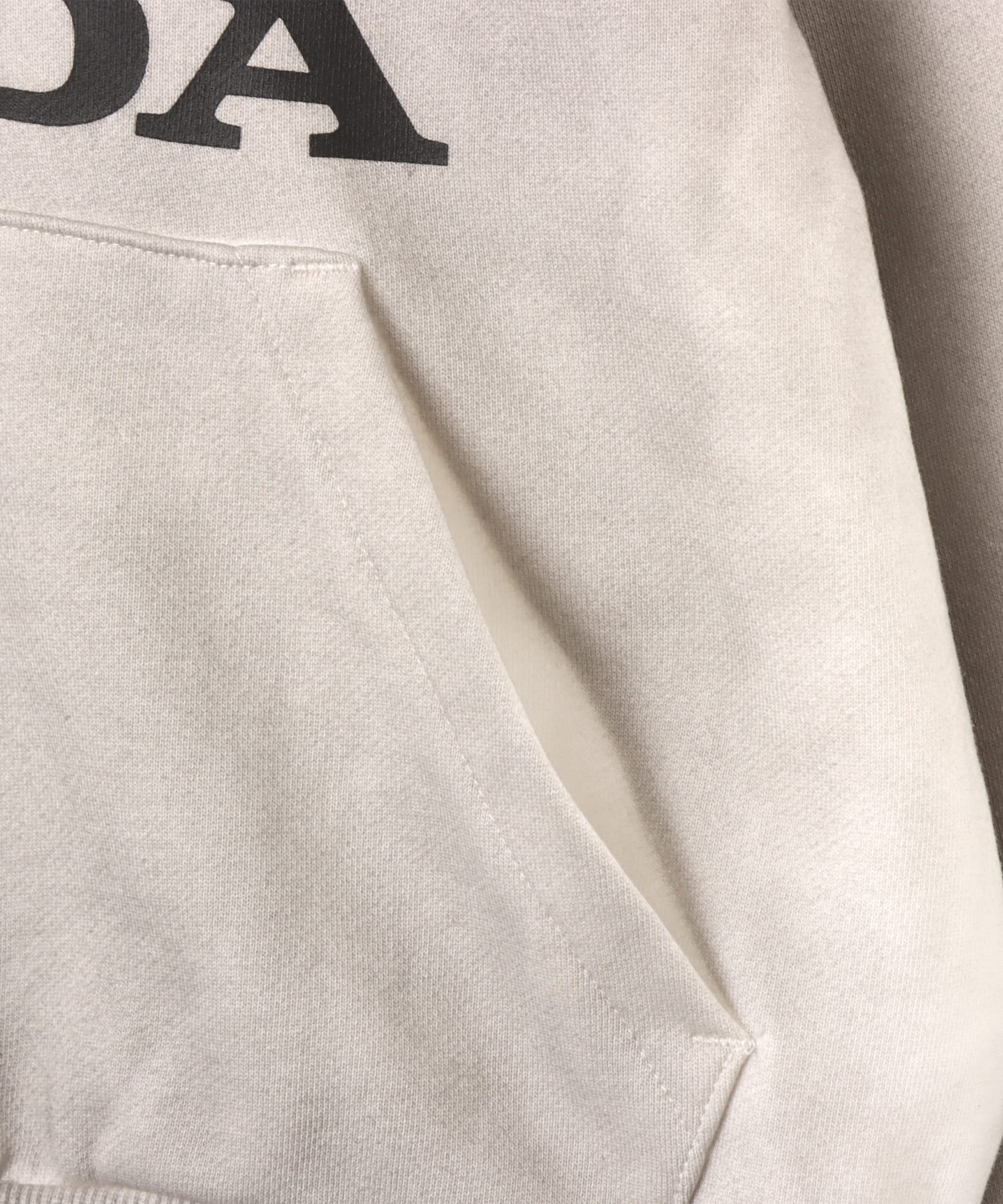 atmos pink x HONDA Spray Sweat Hoodie WHITEの画像
