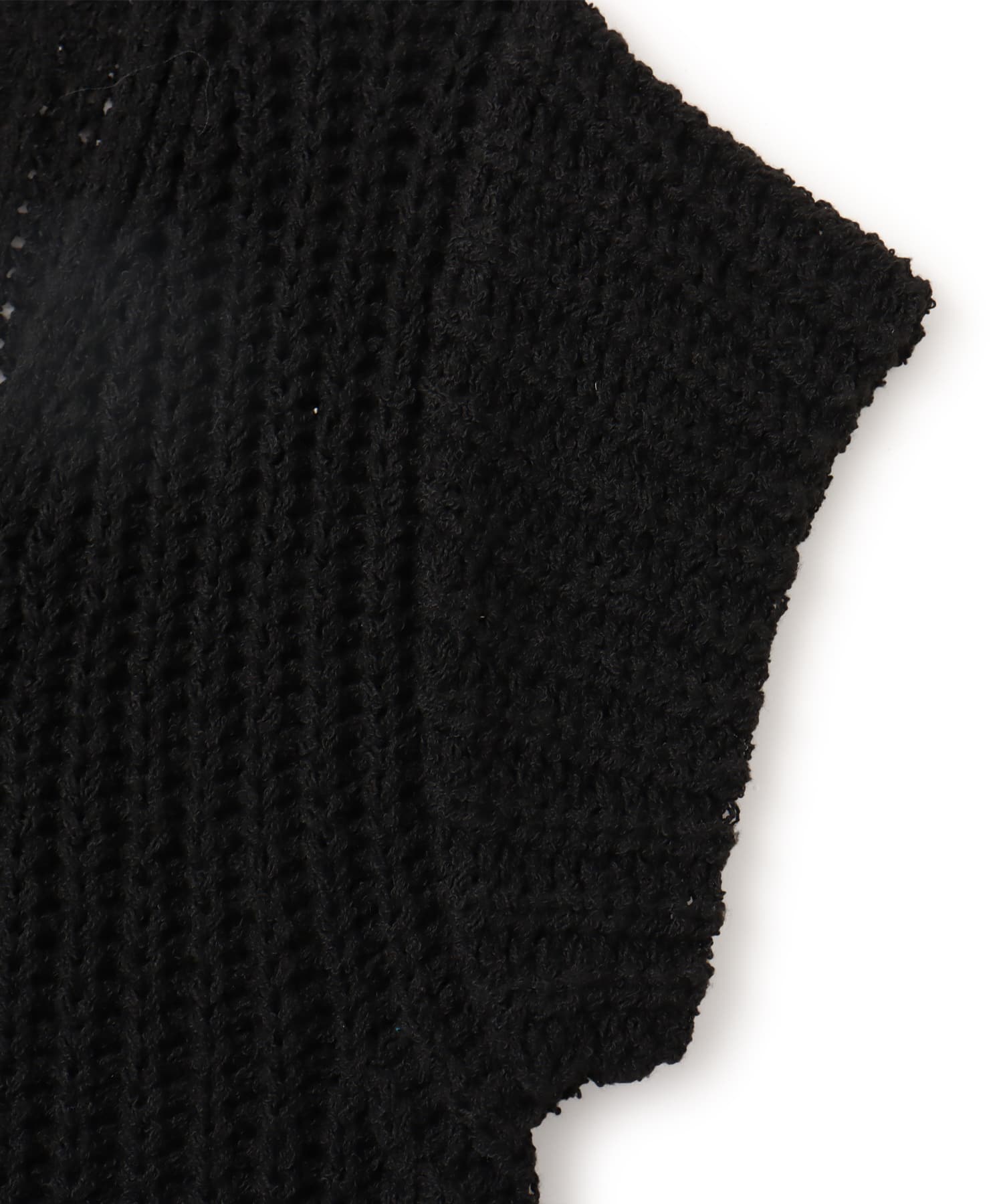 atmos pink Summer Knit Cardigan BLACKの画像