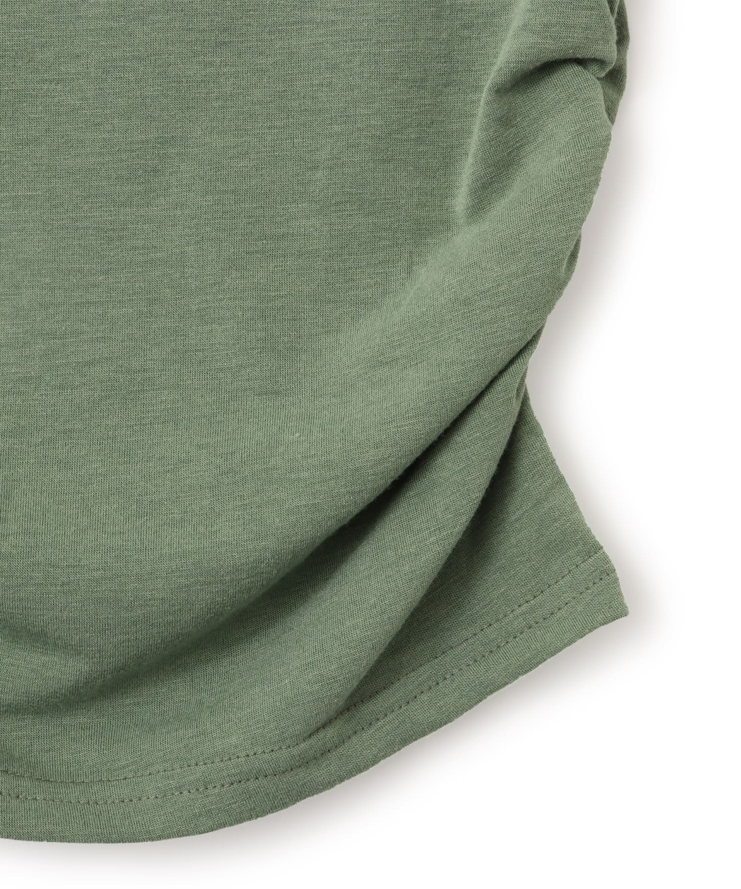 atmos pink Side Gather Tank Top GREENの画像