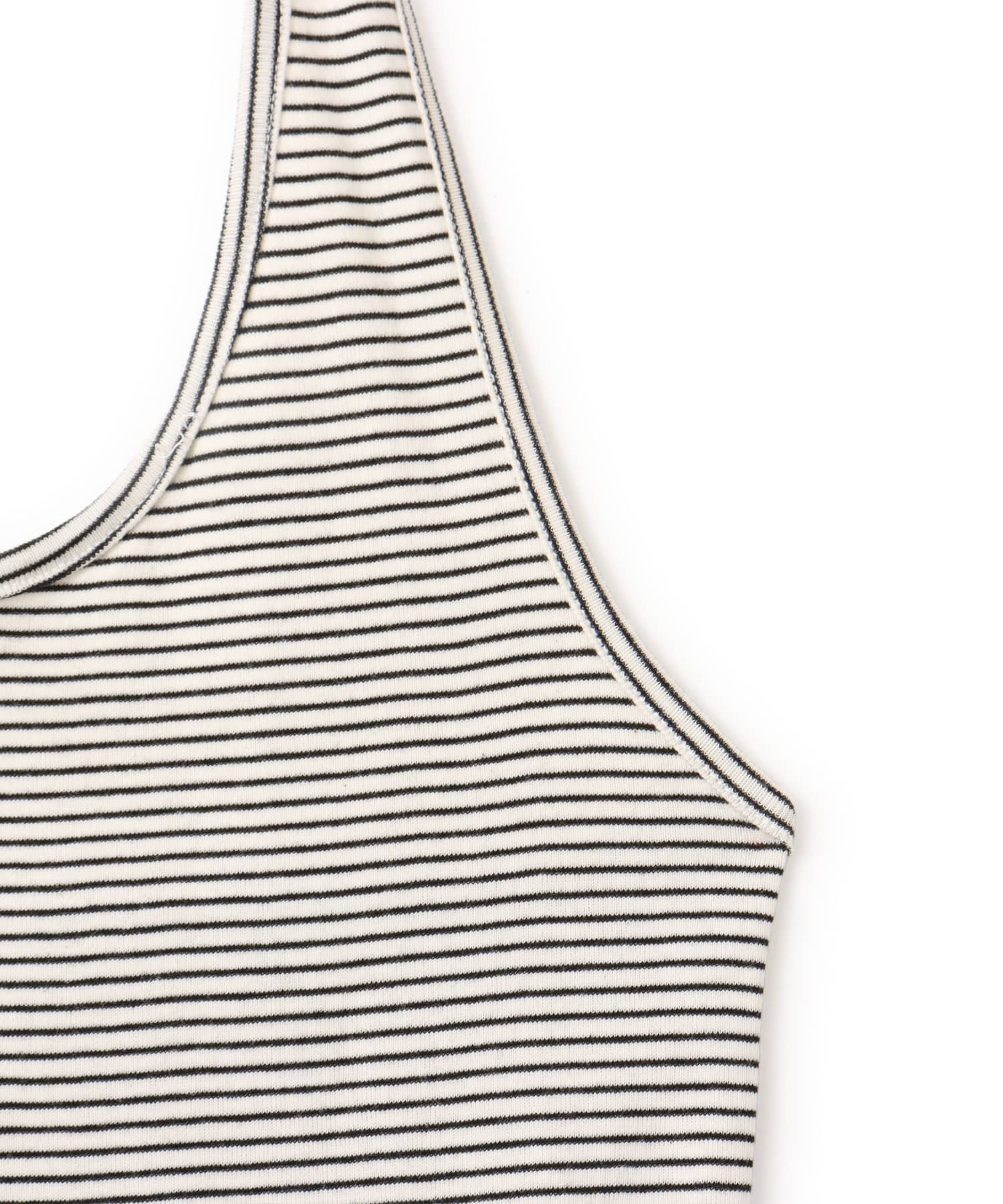 atmos pink Halter Neck Border Tank Top IVORYの画像