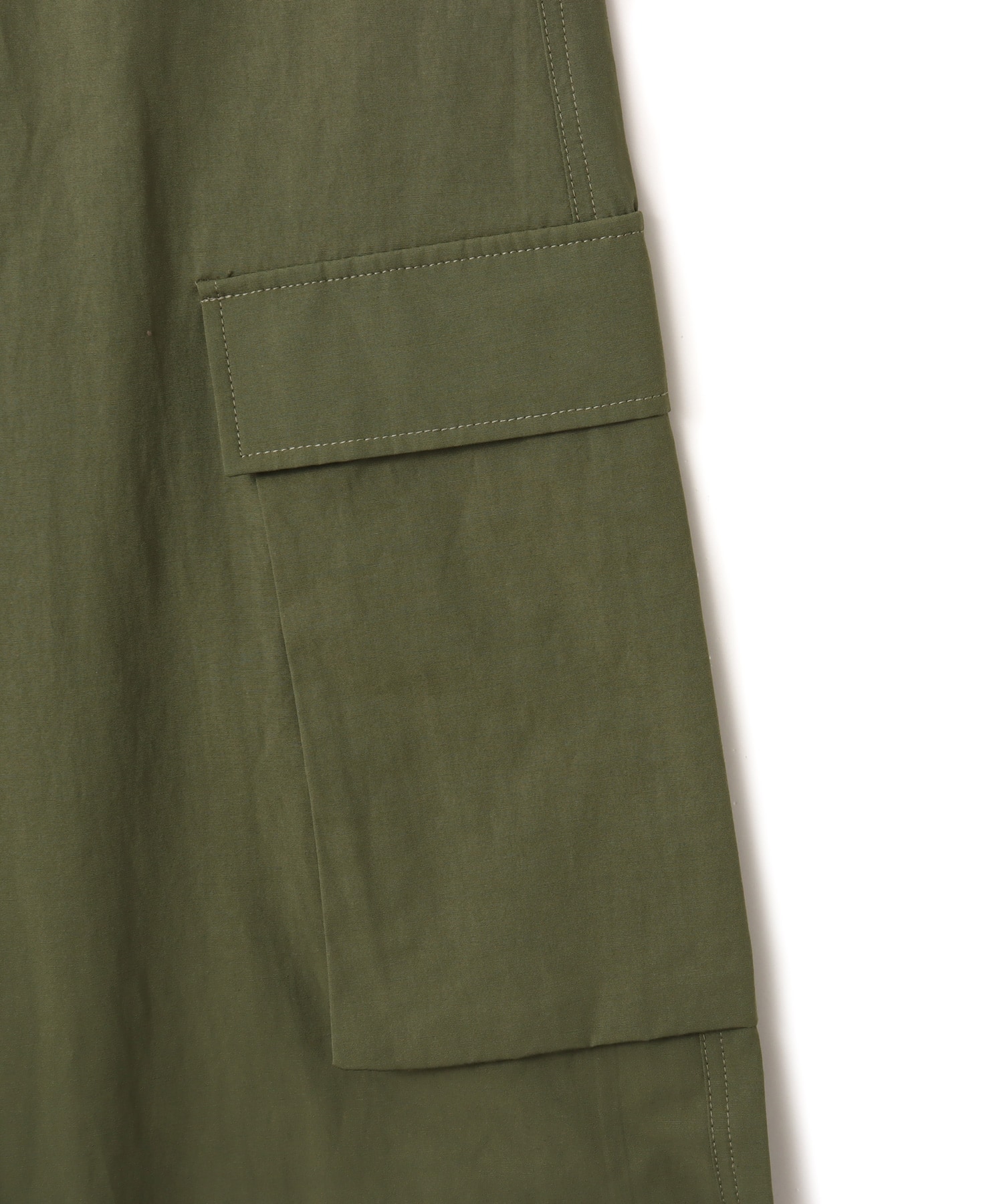 atmos pink Baggy Nylon Pants KHAKIの画像