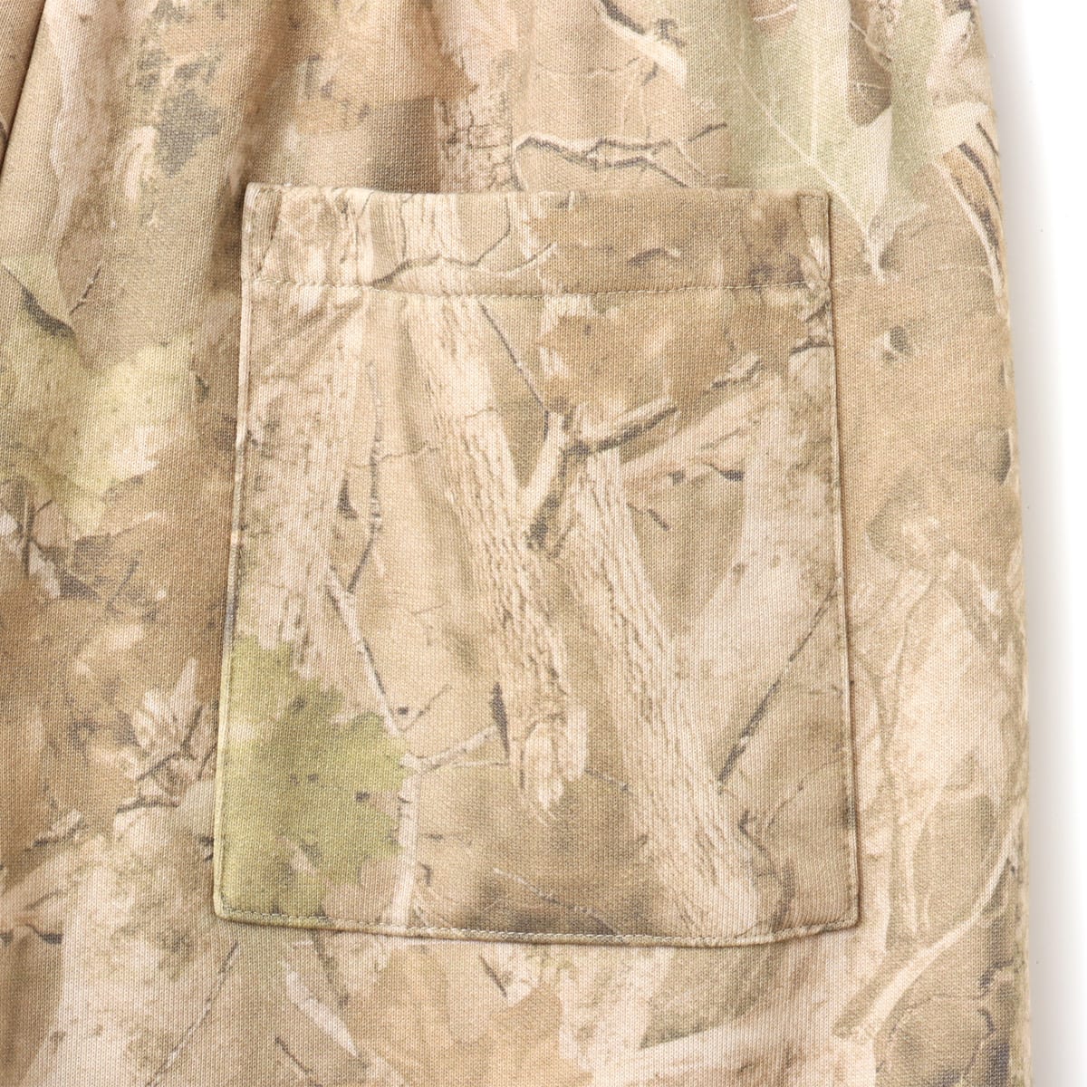atmos pink Damaged Half Sweat Pants CAMOUFLAGEの画像