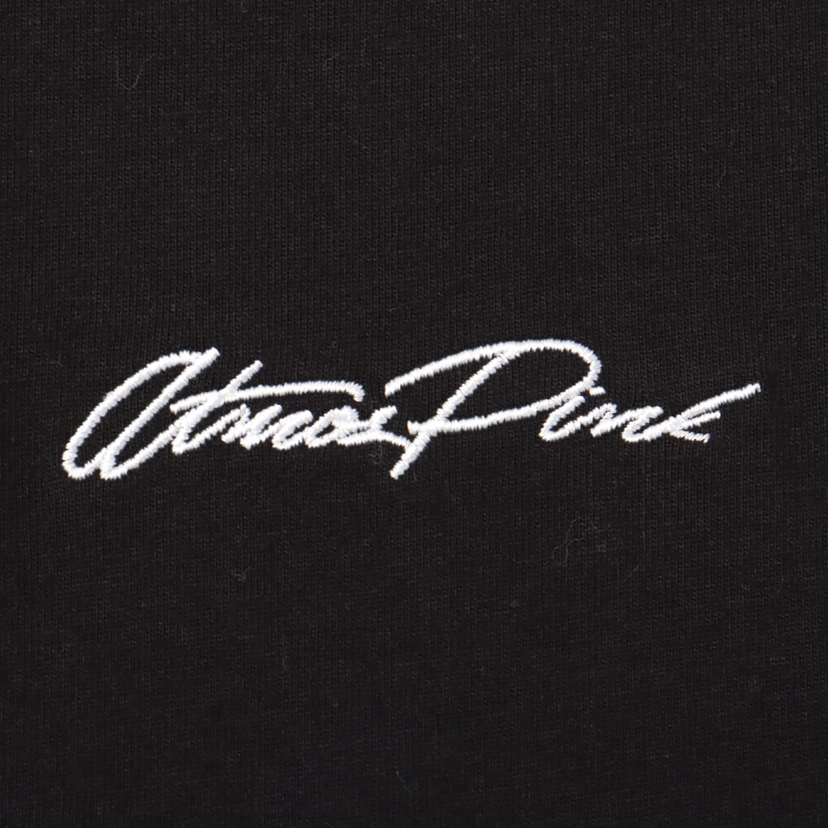 atmos pink Classic Embroidery Logo Short T-shirt BLACKの画像