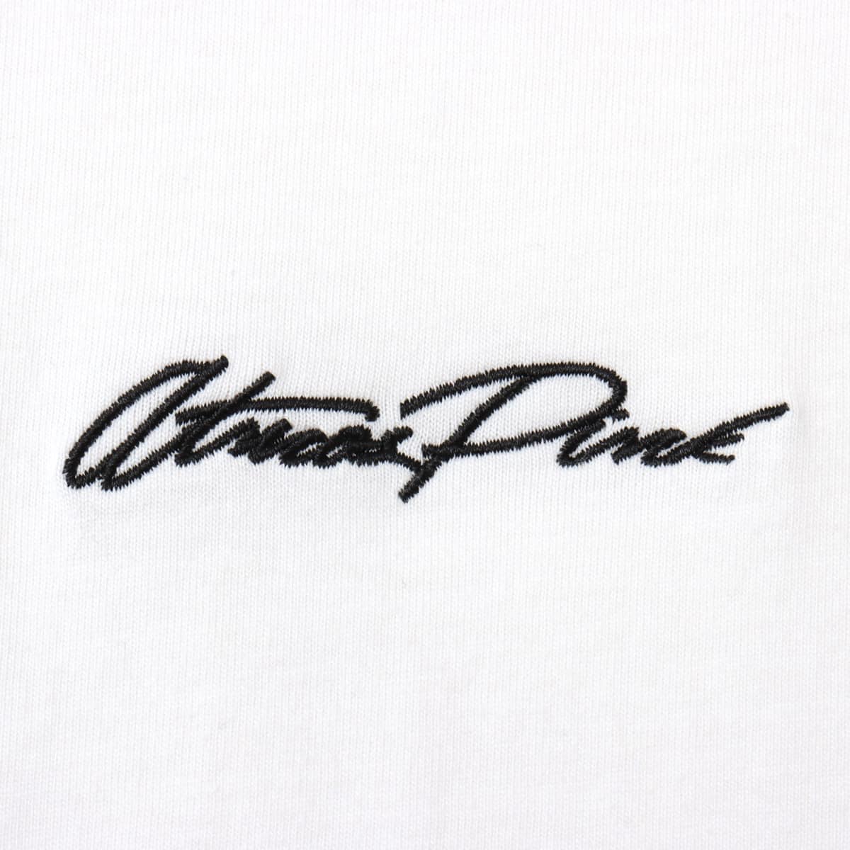 atmos pink Classic Embroidery Logo Short T-shirt WHITEの画像