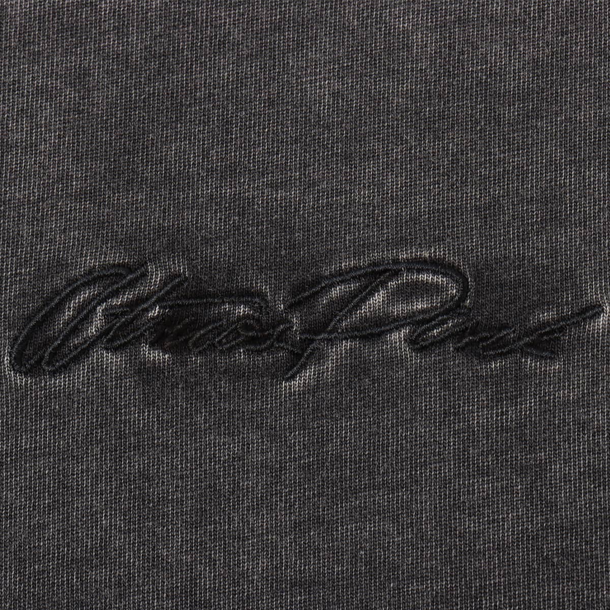 atmos pink Bleached Finishing T-shirt BLACKの画像
