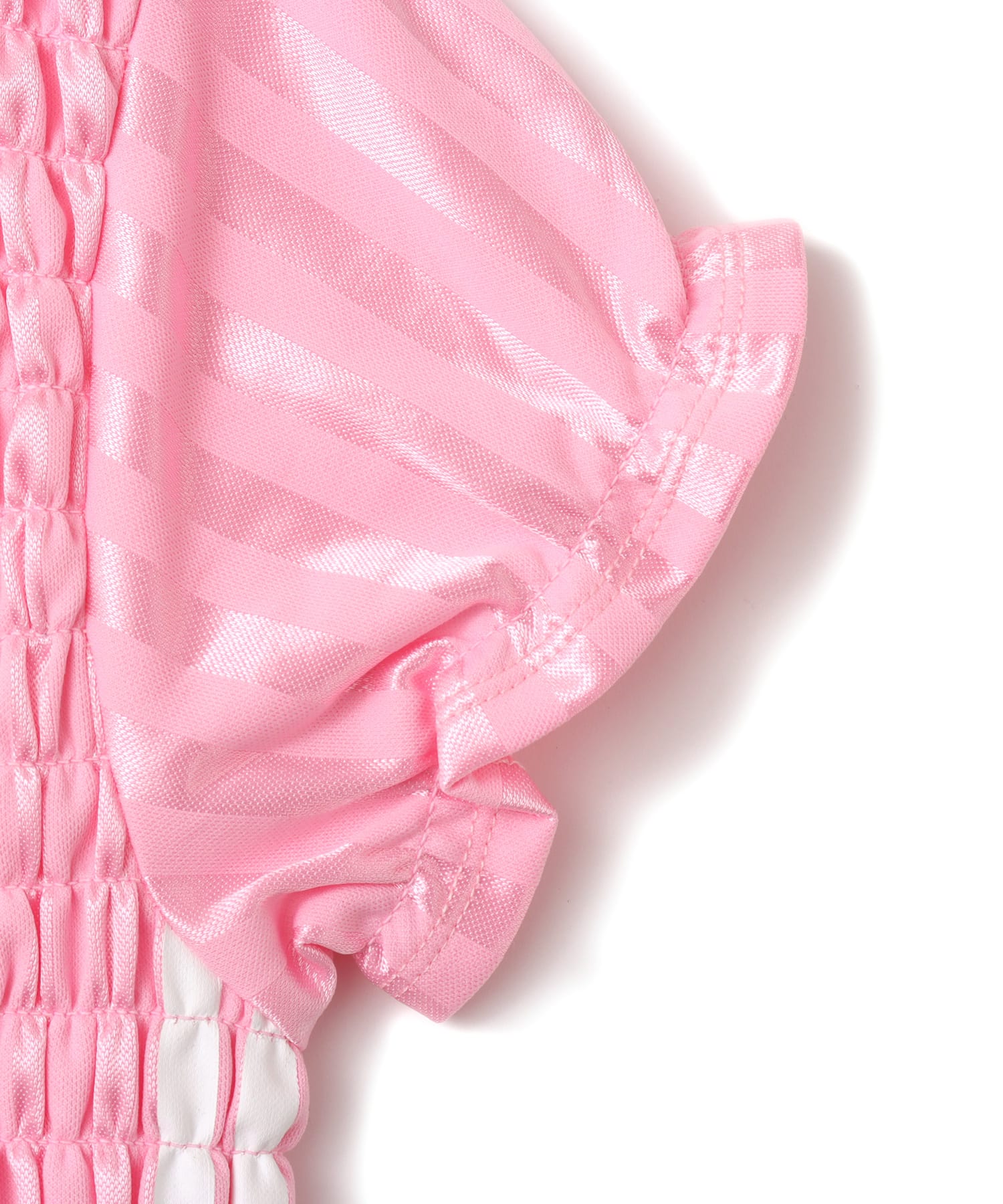 atmos pink Shirring Mini Game Shirt PINKの画像