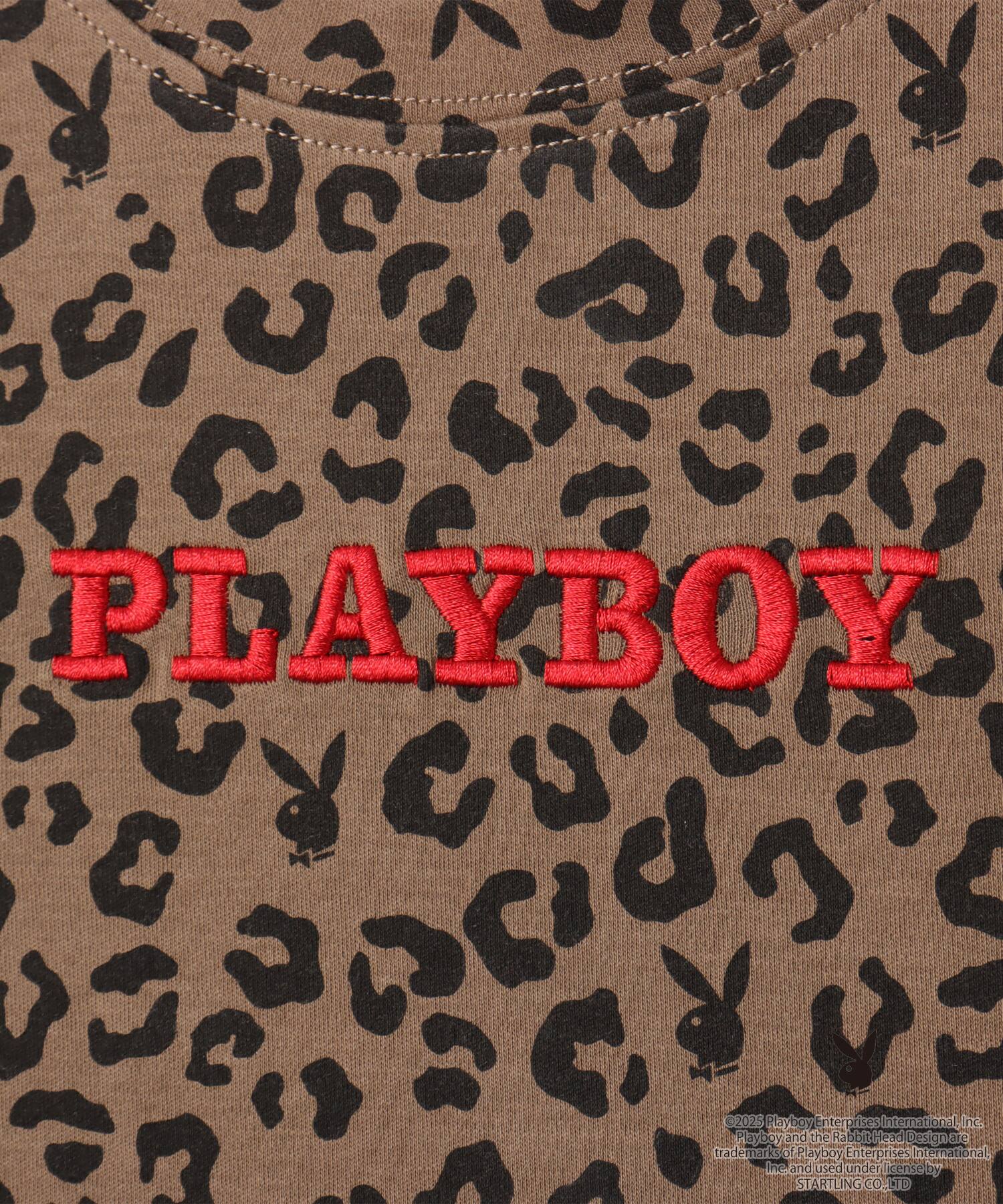 PLAYBOY x atmos pink Leopard T-shirt LEOPARDの画像