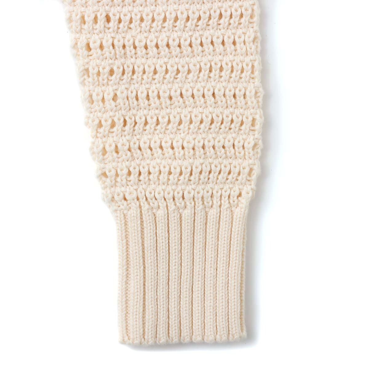 atmos pink Hoodie Knit Cardigan IVORYの画像