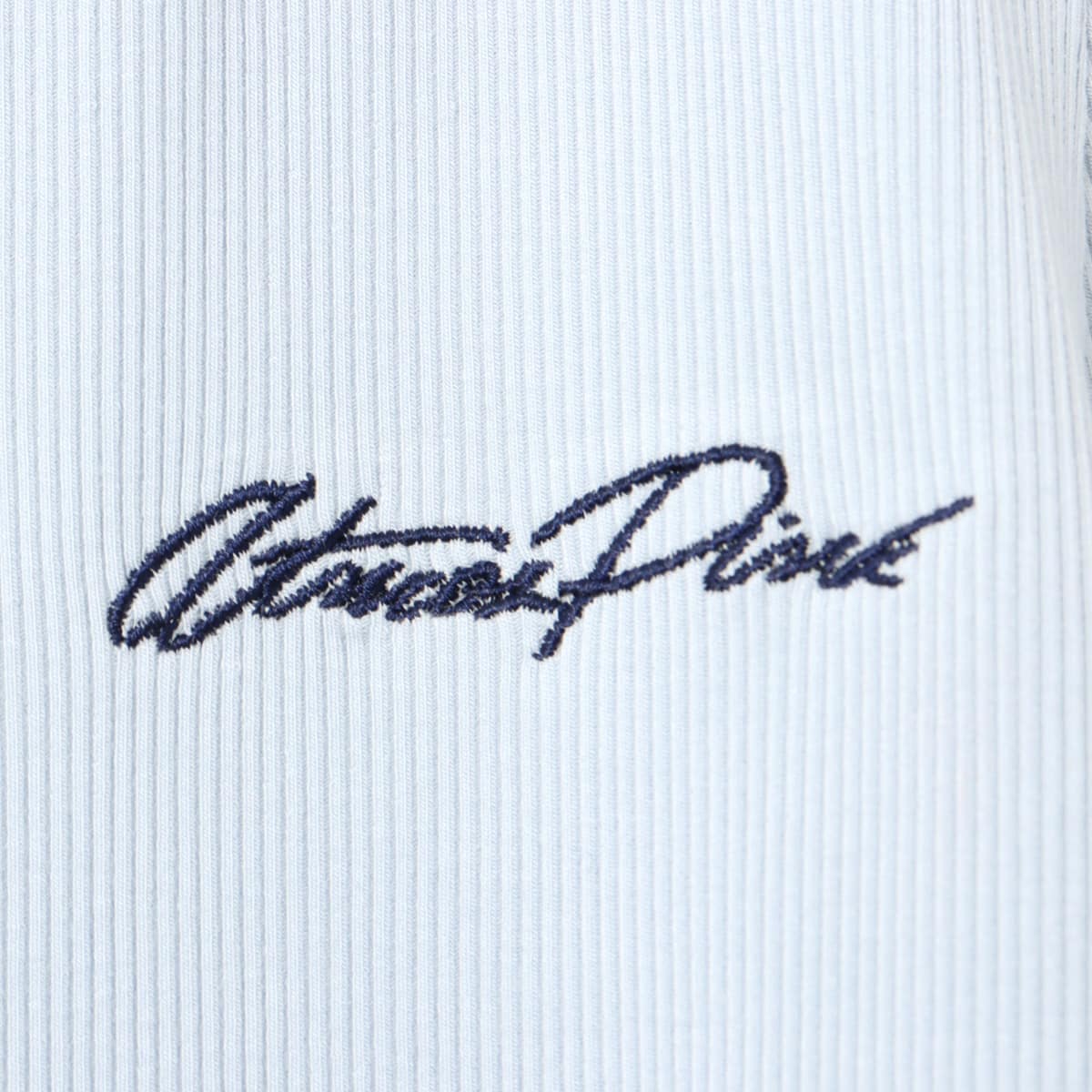 atmos pink Rib Long Sleeve T-shirt SAXの画像