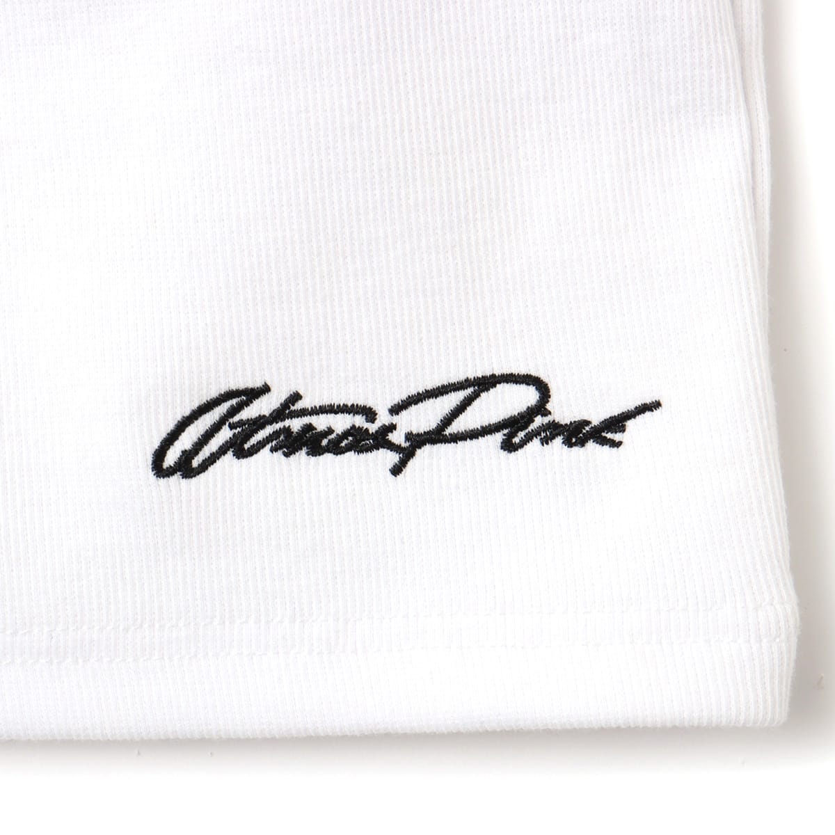 atmos pink Logo Embroidery Camisole WHITEの画像