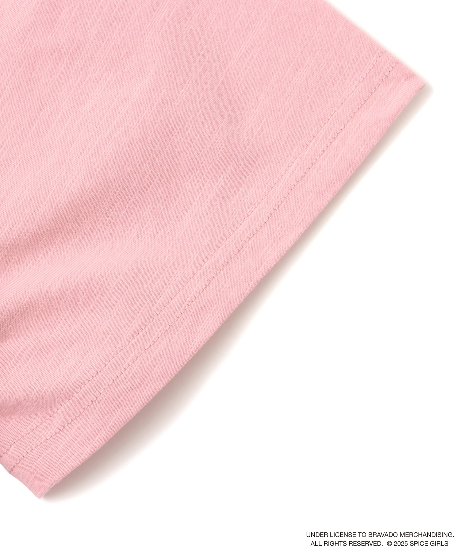 atmos pink x SPICE GIRLS One Shoulder T-shirt PINKの画像