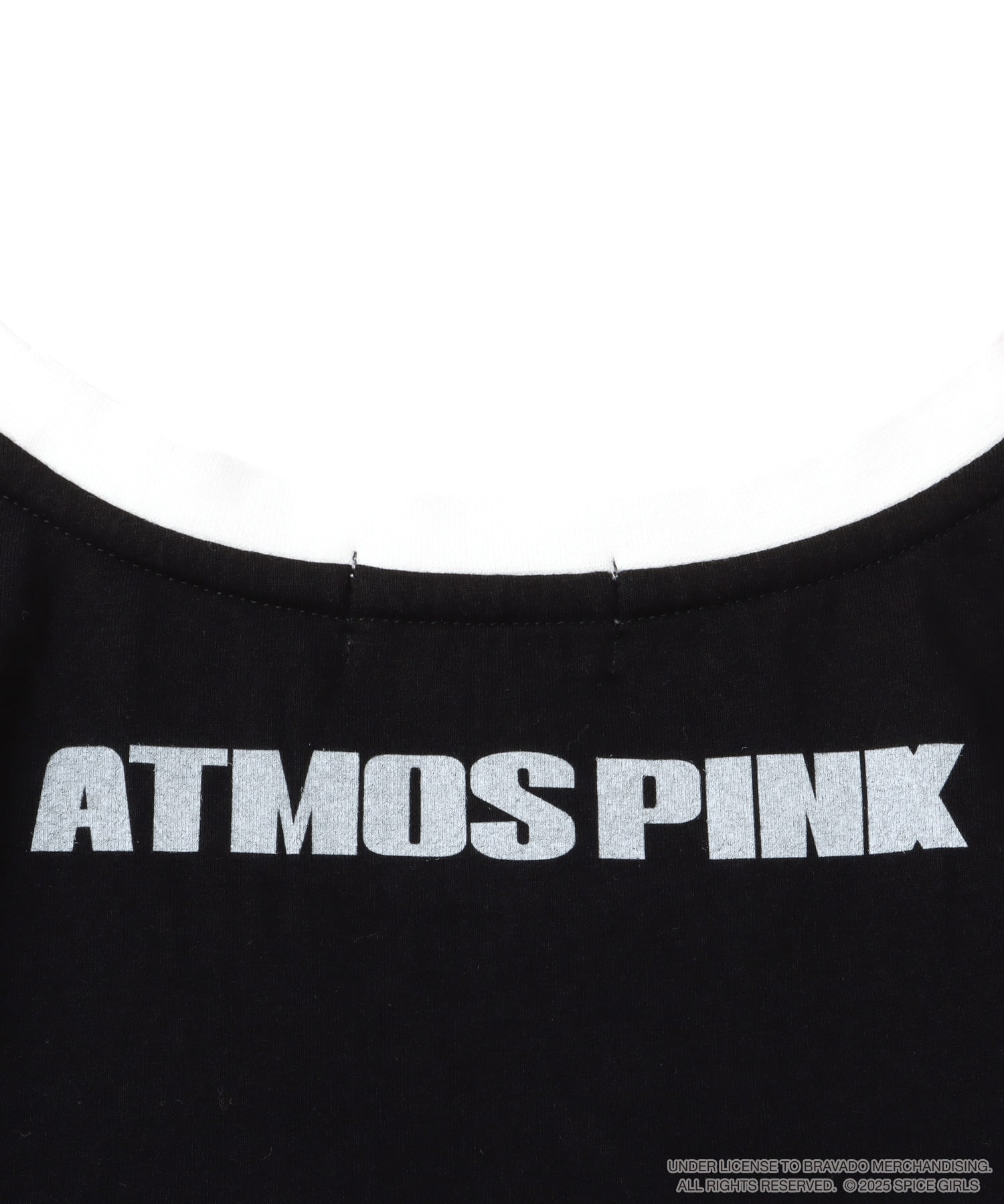 atmos pink x SPICE GIRLS Short T-shirt BLACKの画像