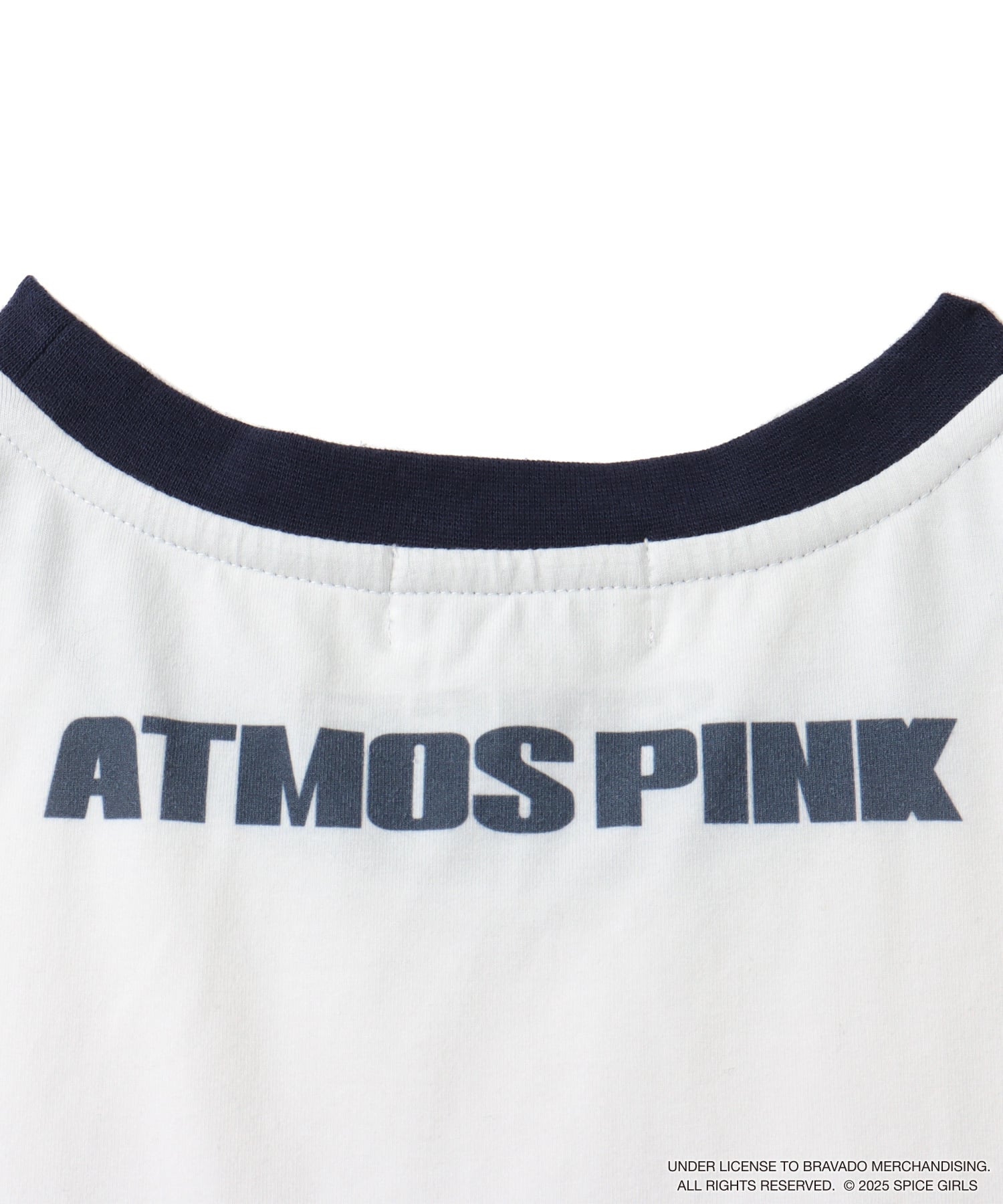 atmos pink x SPICE GIRLS Short T-shirt WHITEの画像