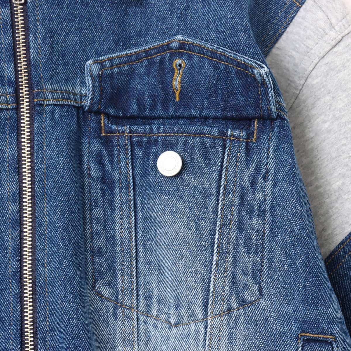atmos pink Denim Docking Jacket BLUEの画像