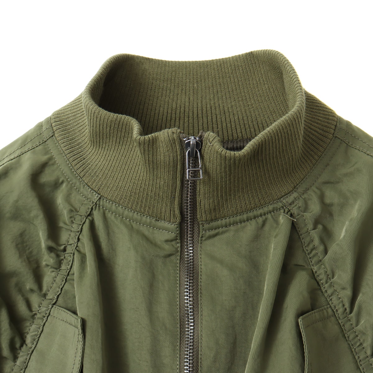 atmos pink Gather Military MA-1 KHAKIの画像