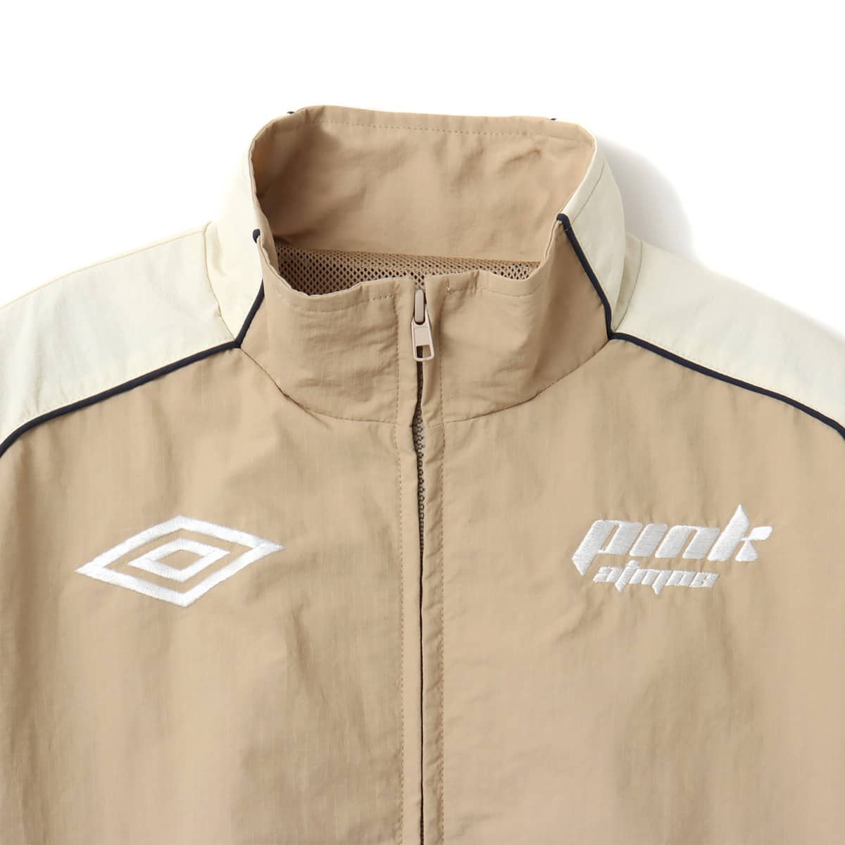 UMBRO × atmos pink Track Jacket BEIGE(アンブロ アトモス UMBRO × atmos pink Track Jacket BEIGE(アンブロ アトモス