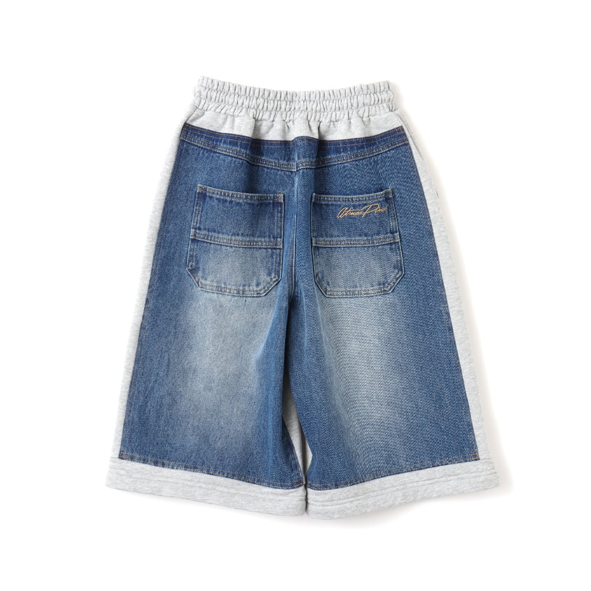 atmos pink Denim Docking Pants BLUEの画像
