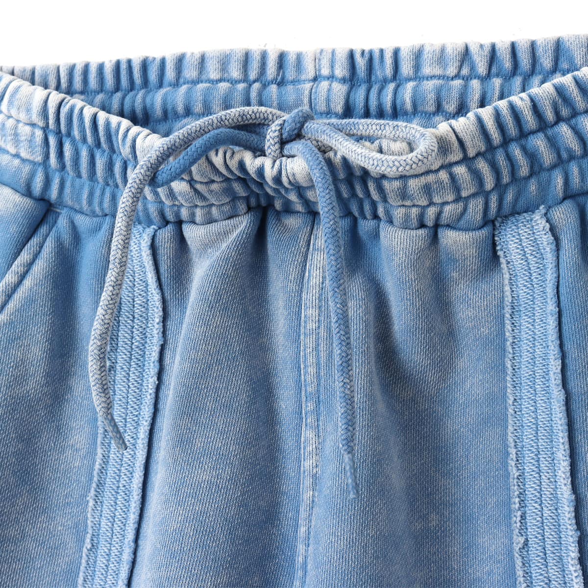 atmos pink Pigment Sweat Short Pants BLUEの画像