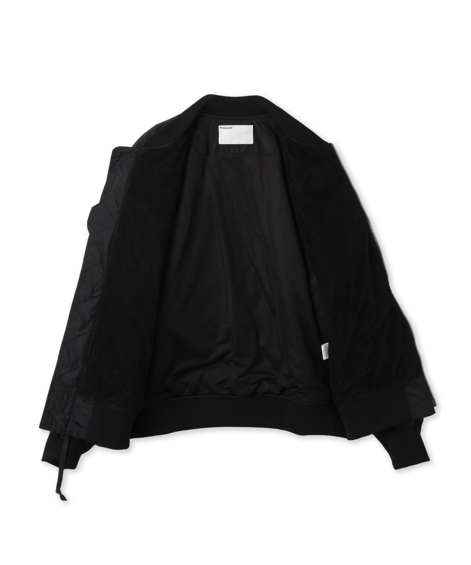 Poliquant THE BREATHABLE INSULATED BOMBER JACKET BLACKの画像